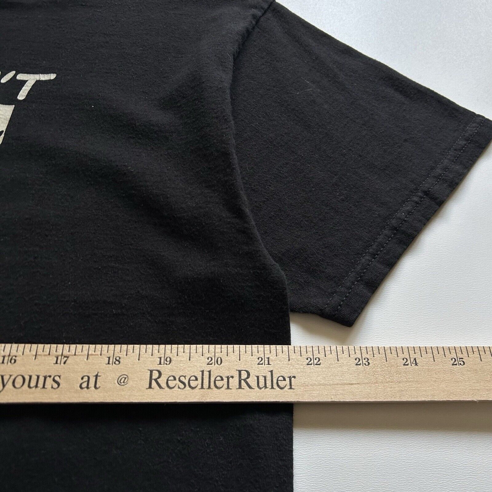 Vintage Vintage Y2K Have Them Beaten Funny T Shirt Large Faded Black Size US L / EU 52-54 / 3 - 4 Thumbnail