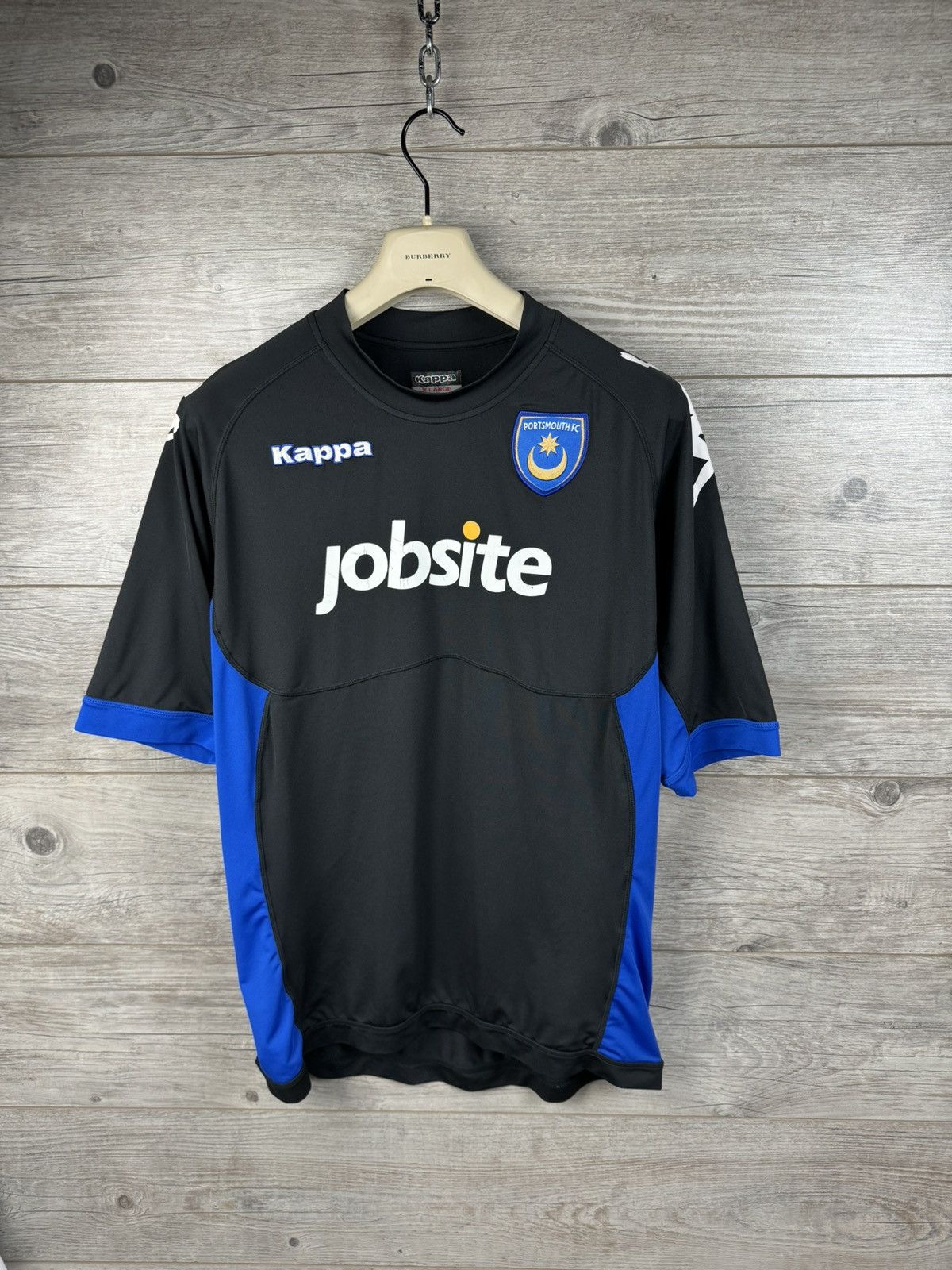 Kappa × Vintage ⚽️Portsmouth FC Football Shirt Soccer Kappa Jersey Size US XL / EU 56 / 4 - 2 Thumbnail