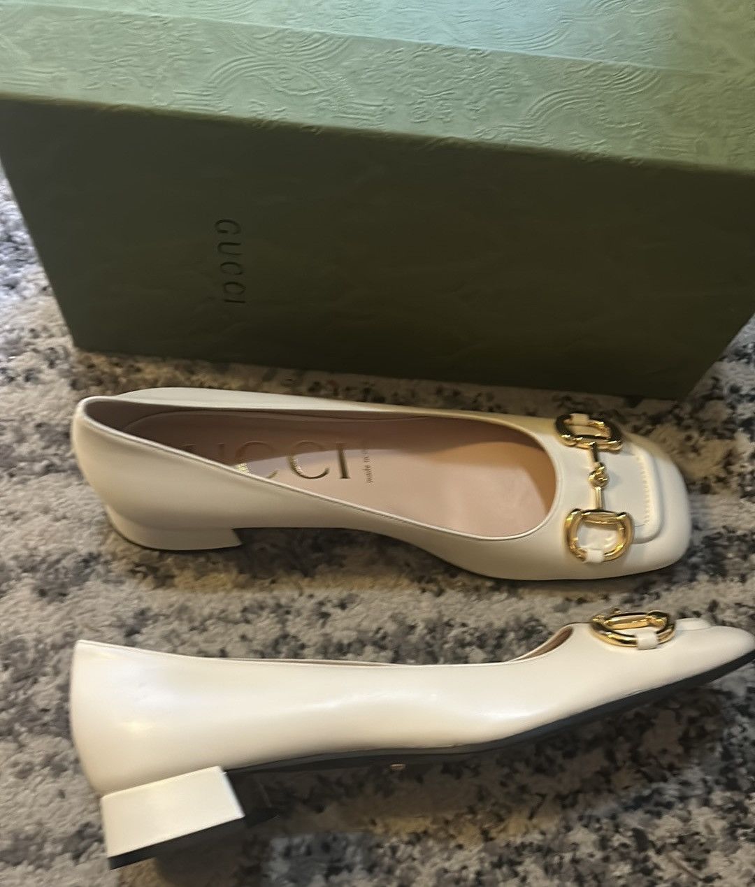 Gucci Gucci Horsebit Detail Ballet Leather Malaga Kid Flat Size US 10.5 / IT 40.5 - 4 Thumbnail