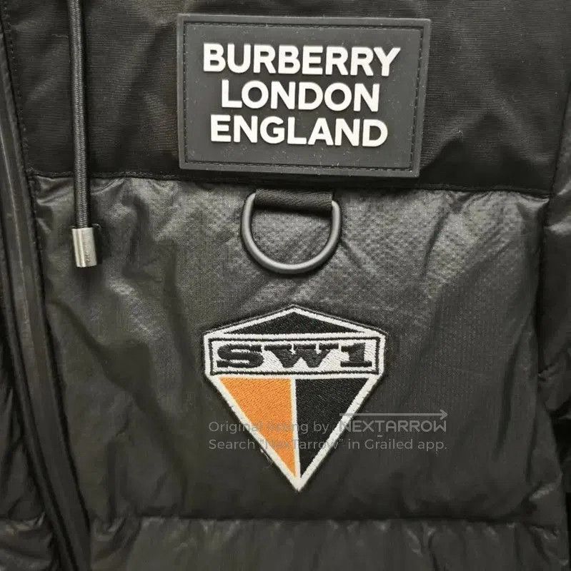 Burberry Burberry Black Winter Down Jacket for Women. Size S / US 4 / IT 40 - 2 Thumbnail
