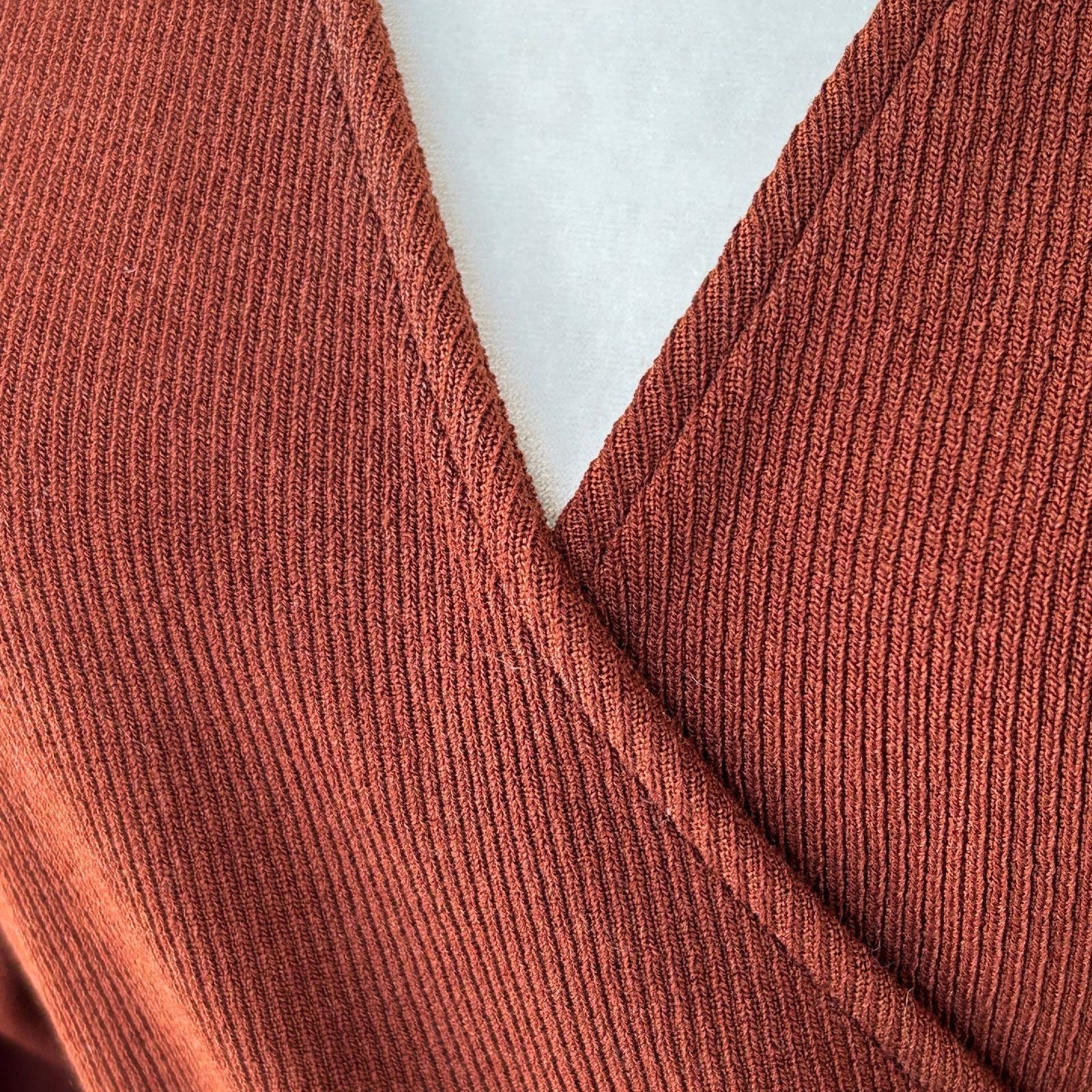 Saylor Saylor Nathalie Sweater Dress Womens Small Sienna Brown Knit Size S / US 4 / IT 40 - 10 Thumbnail
