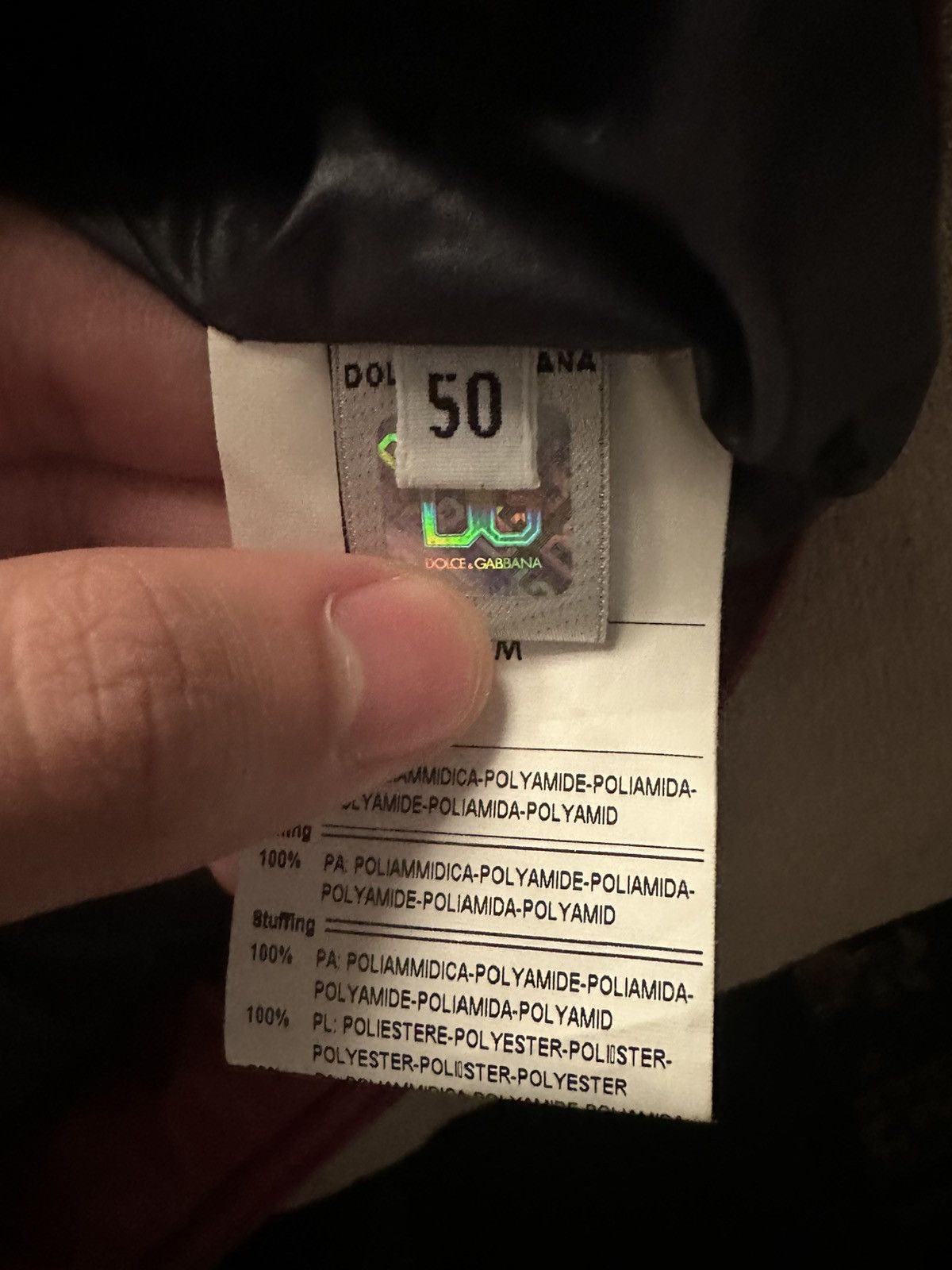 Dolce & Gabbana Vintage Rare Dolce Gabbana Chief Keef Puffer Moto Jacket Size US L / EU 52-54 / 3 - 6 Thumbnail