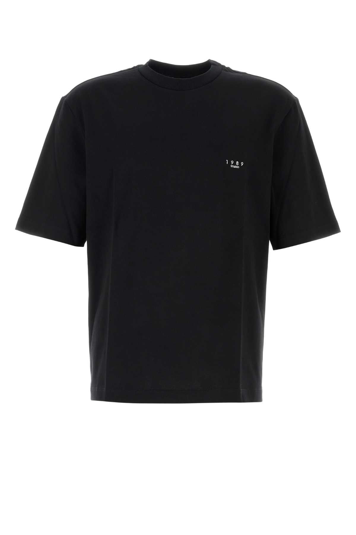 1989 STUDIO Black Cotton T-Shirt Size US M / EU 48-50 / 2 - 1 Thumbnail