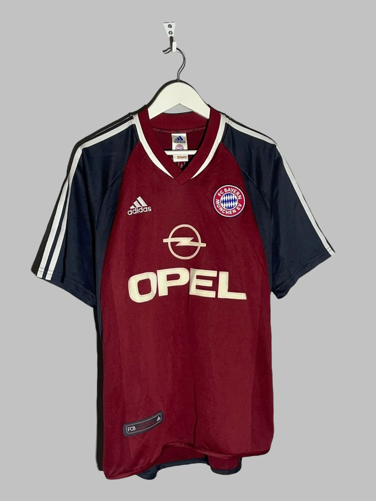 Adidas × Vintage #9 Elber Bayern Munchen Adidas 2001/02 Vintage Home Jersey Size US S / EU 44-46 / 1 - 3 Thumbnail