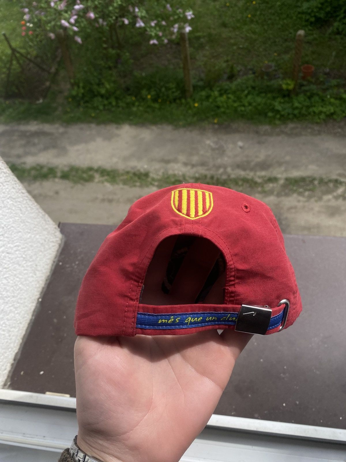 Nike × Vintage Vintage Nike FC Barcelona Anniversary Cap Size ONE SIZE - 4 Thumbnail