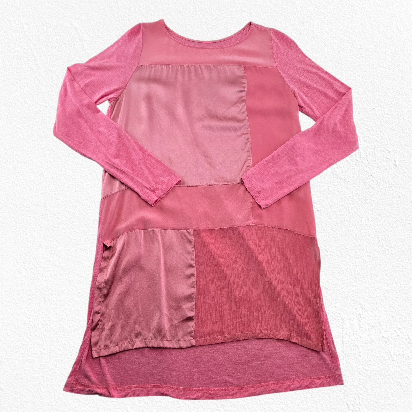Other Soft Surroundings Silk Panel Hi-Low Tunic XSmall Size XS / US 0-2 / IT 36-38 - 2 Thumbnail