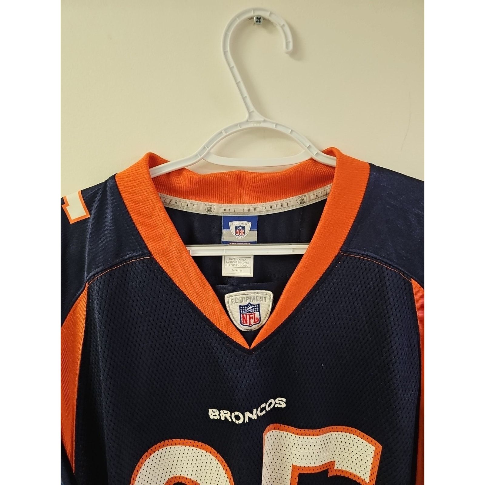 Reebok Reebok On Field Denver Broncos Ashley Lelie #85 Jersey Sz M Size US M / EU 48-50 / 2 - 6 Thumbnail