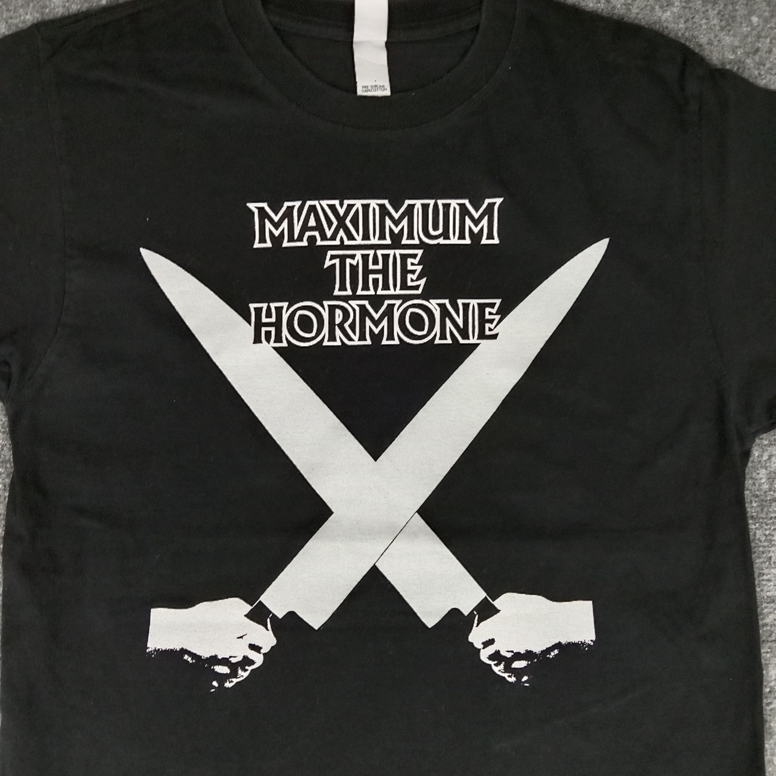 Japanese Brand × Vintage Maximum The Hormone Japanese Heavy Metal Band Tshirt Size US S / EU 44-46 / 1 - 4 Thumbnail