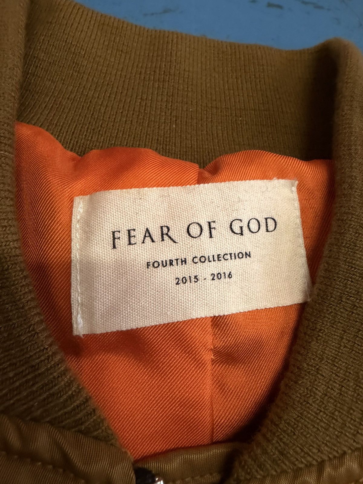 Fear of God FEAR OF GOD FOURTH COLLECTION BOMBER Size US L / EU 52-54 / 3 - 5 Thumbnail