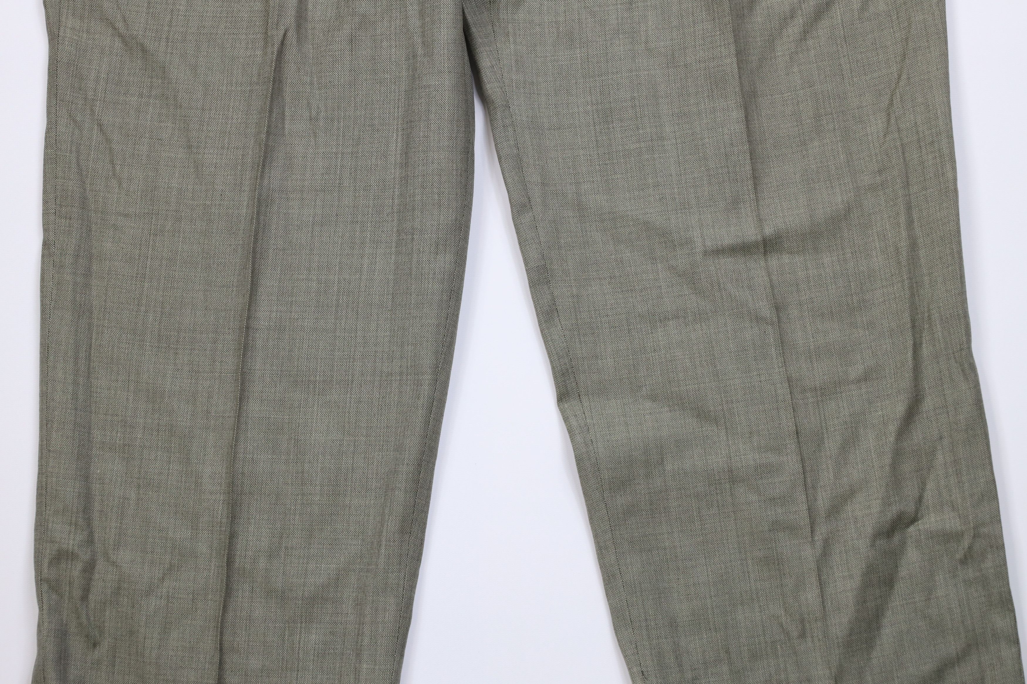 Vintage Deadstock Vintage 90s Streetwear Merino Wool Wide Leg Pants Size US 40 / EU 56 - 3 Thumbnail