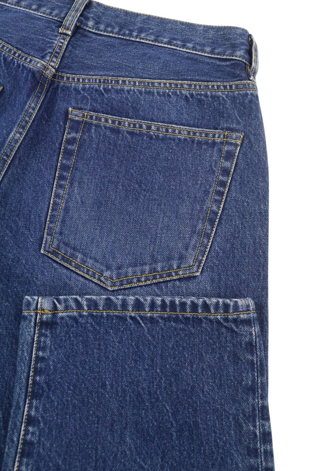 R13 BOYFRIEND 27 Jasper Let Down Tex Faded Blue Ankle 85432 Size 27" / US 4 / IT 40 - 5 Thumbnail