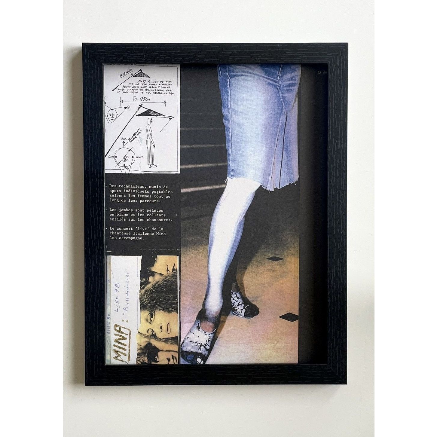 Japanese Brand × Maison Margiela × Vintage Maison Martin Margiela archive photo 9x12 framed poster Size ONE SIZE - 1 Thumbnail