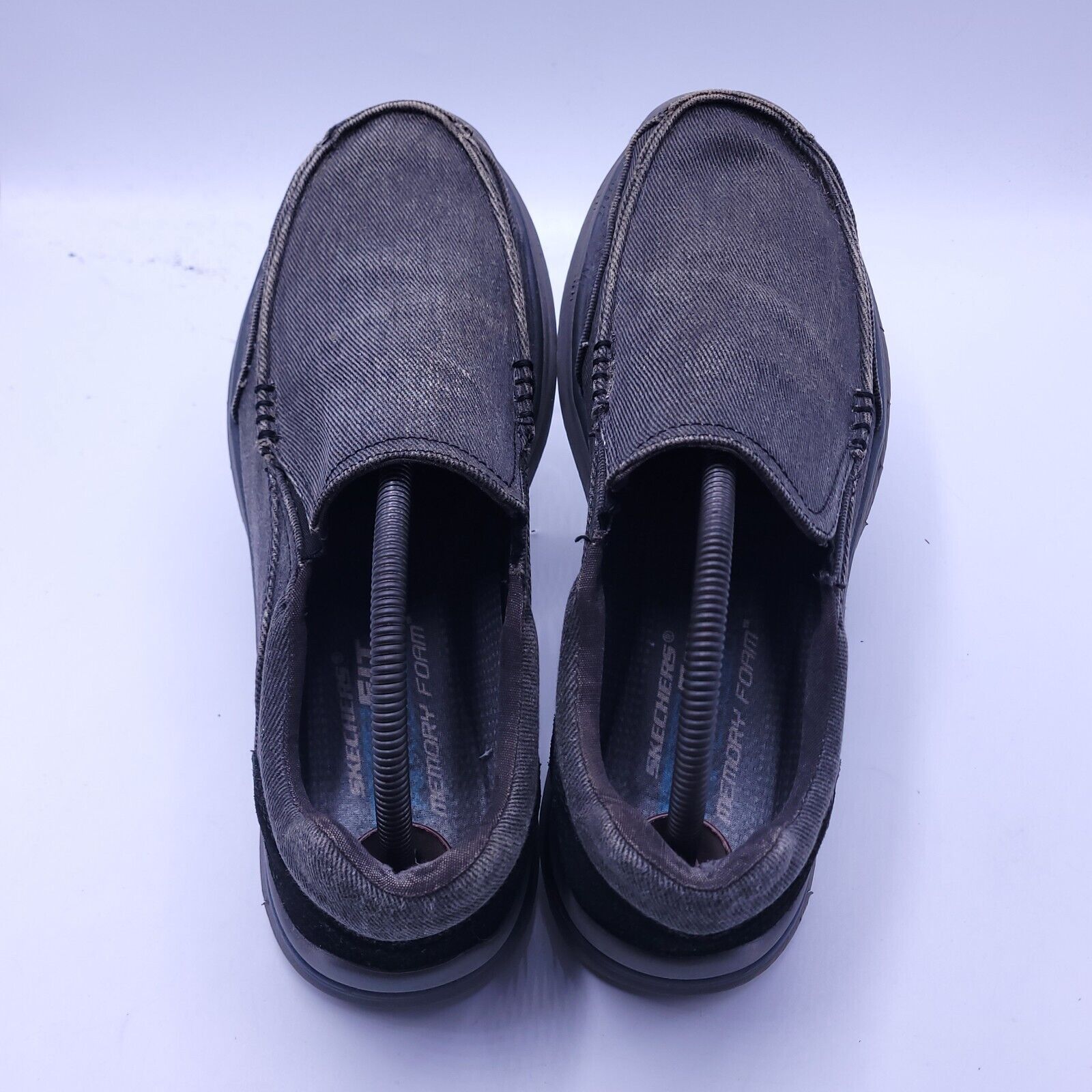 SKECHERS Skechers Superior Vorado Shoe Mens Size 9.5 65195 Black Size US 9.5 / EU 42-43 - 4 Thumbnail