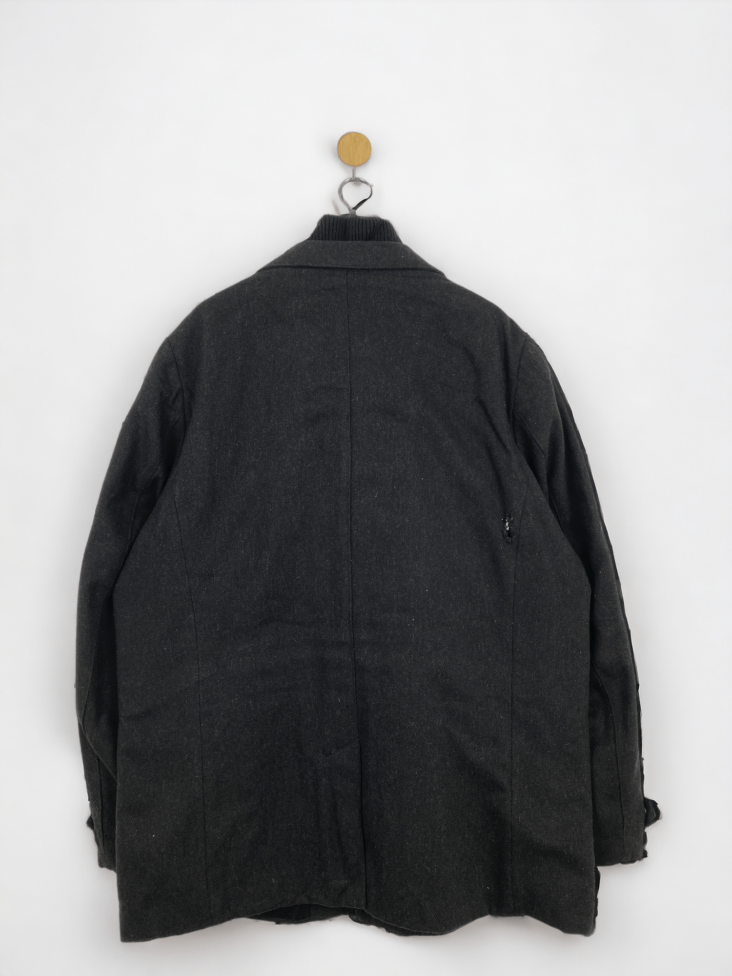 Angelo Litrico Vintage Angelico Litrico Heavy Coat Zipper Up Jacket JA0059 Size US XXL / EU 58 / 5 - 3 Thumbnail
