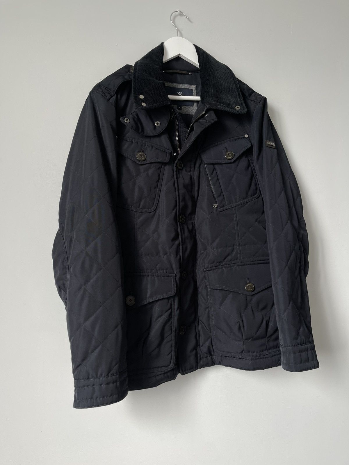 Hackett AW2015 Hackett London Technical Fabrics Quilted Jacket Size US M / EU 48-50 / 2 - 5 Thumbnail