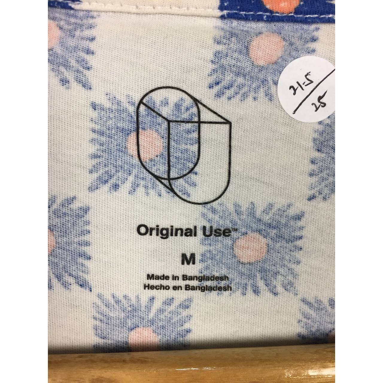 Other Original Use All Over Print Retro Geometric Pattern Tee Size US M / EU 48-50 / 2 - 7 Thumbnail