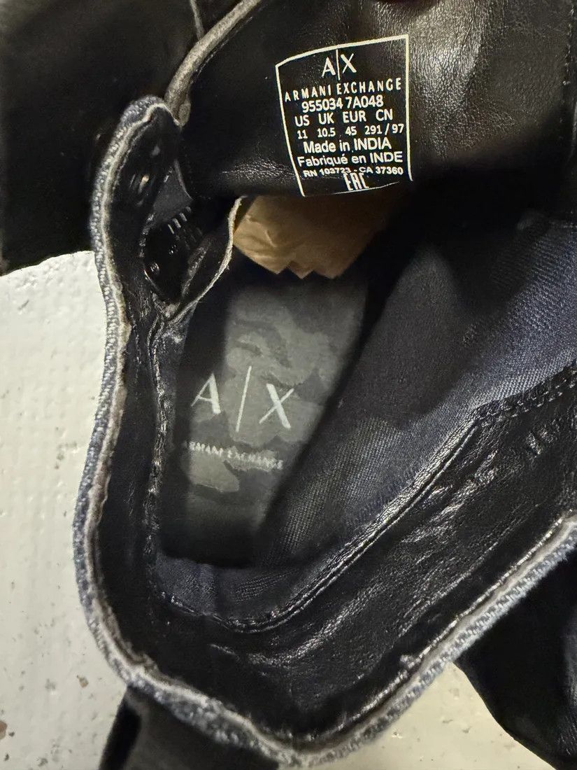 Armani 2010s Armani Black Camo Hybrid Boots Size US 12 / EU 45 - 8 Thumbnail