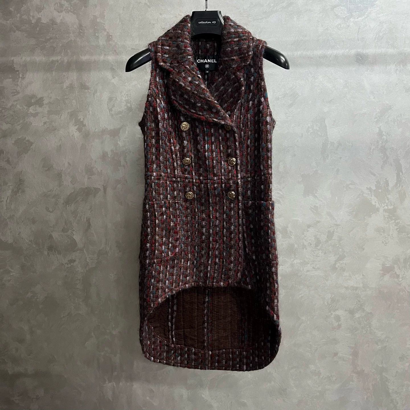 Chanel Chanel Wool T-Shirt 38 Women Size S / US 4 / IT 40 - 1 Thumbnail