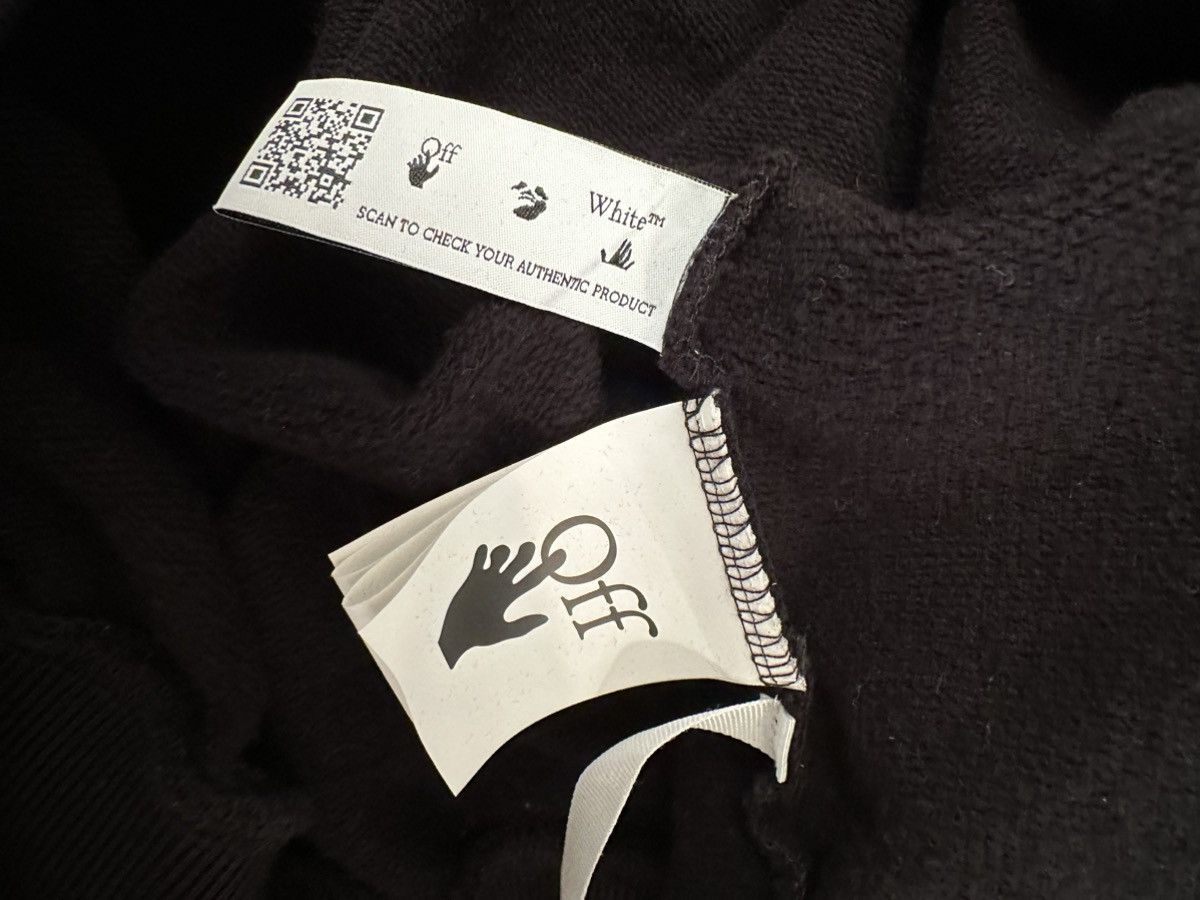 Off-White OFF WHITE OPPOSITE ARR BOXY CREWNECK - BLACK/LIME LARGE Size US L / EU 52-54 / 3 - 4 Thumbnail