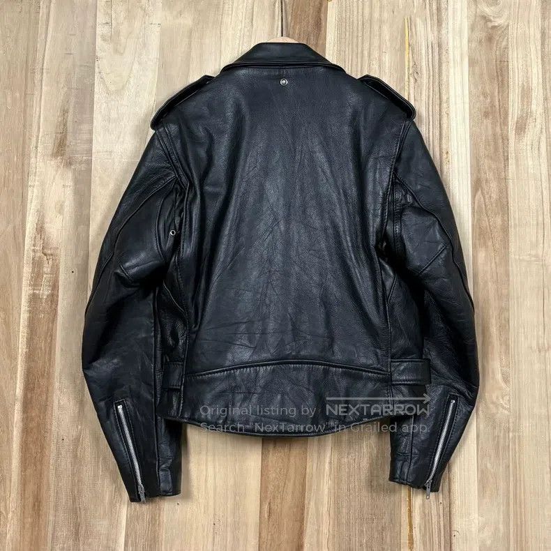 Schott Schott Classic cowhide motorcycle leather jacket Size US S / EU 44-46 / 1 - 2 Thumbnail