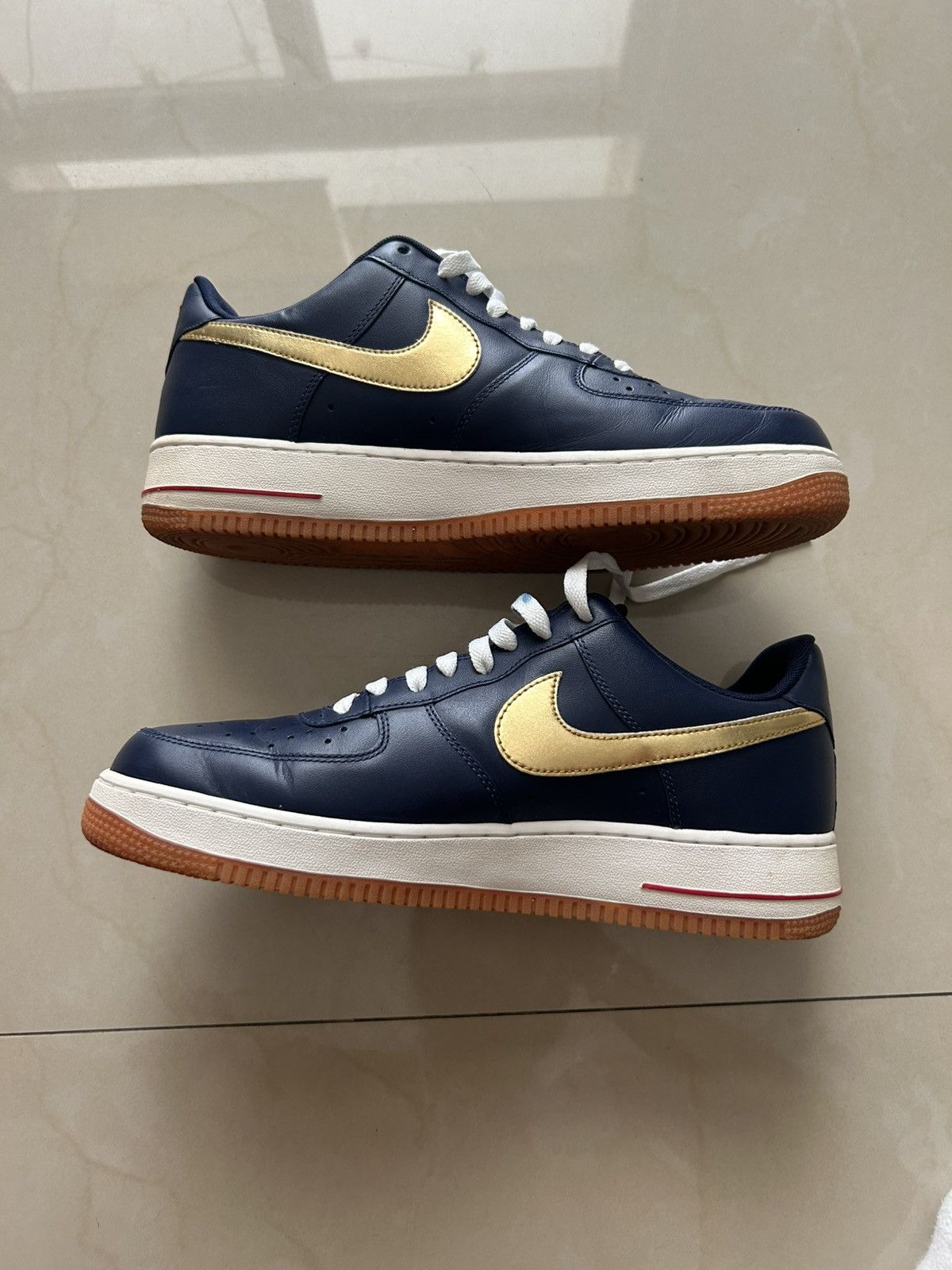 Nike 2012 Nike team USA olympic air force 1s Size US 11 / EU 44 - 2 Thumbnail