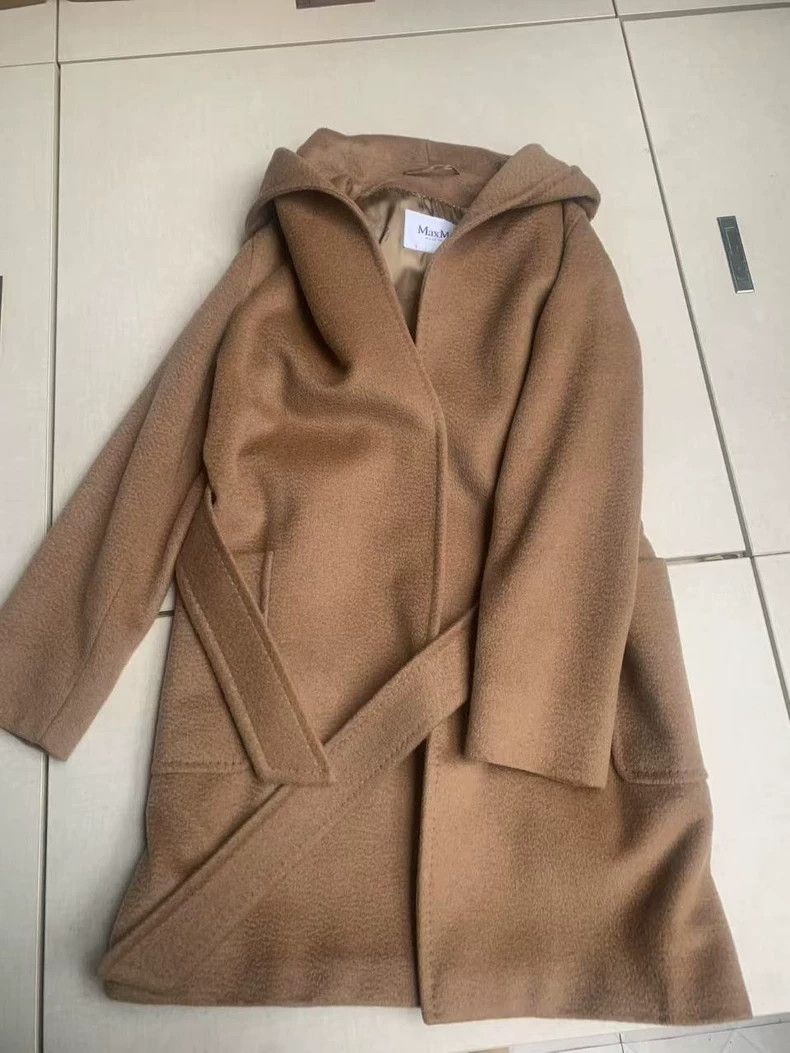 Max Mara Rialto coat, bathrobe with hood