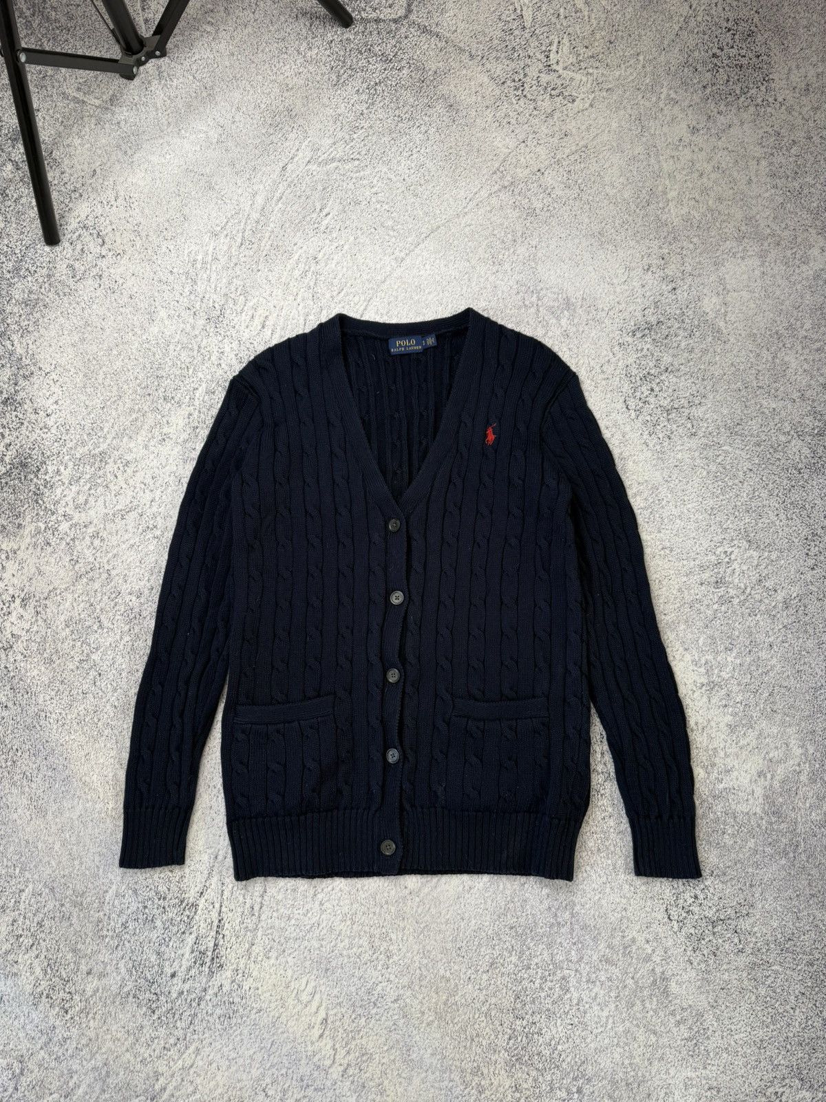 Polo Ralph Lauren Vintage Polo Ralph Lauren Knit Sweater Cardigan Y2K Size S / US 4 / IT 40 - 5 Thumbnail