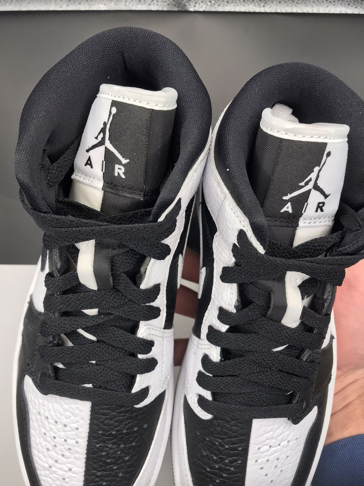 Jordan Brand Jordan 1 Mid “Homage Split White&Black” Size US 6.5 / IT 36.5 - 9 Thumbnail