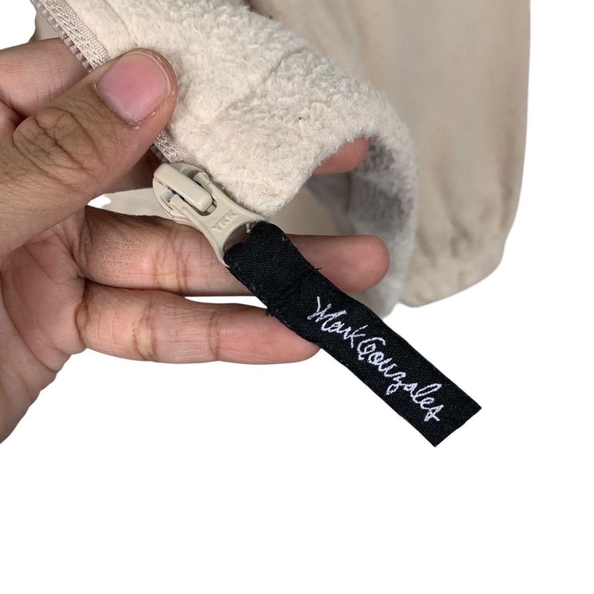 Japanese Brand MARK GONZALES Embroidery Big Logo Fleece Jacket #1889-C82 Size US S / EU 44-46 / 1 - 14 Thumbnail