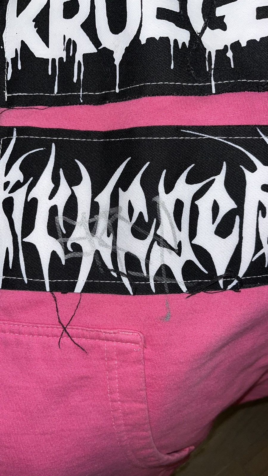 Kim Krueger Kim Krueger Rare Signed Pink Zip-Up Size US M / EU 48-50 / 2 - 6 Thumbnail