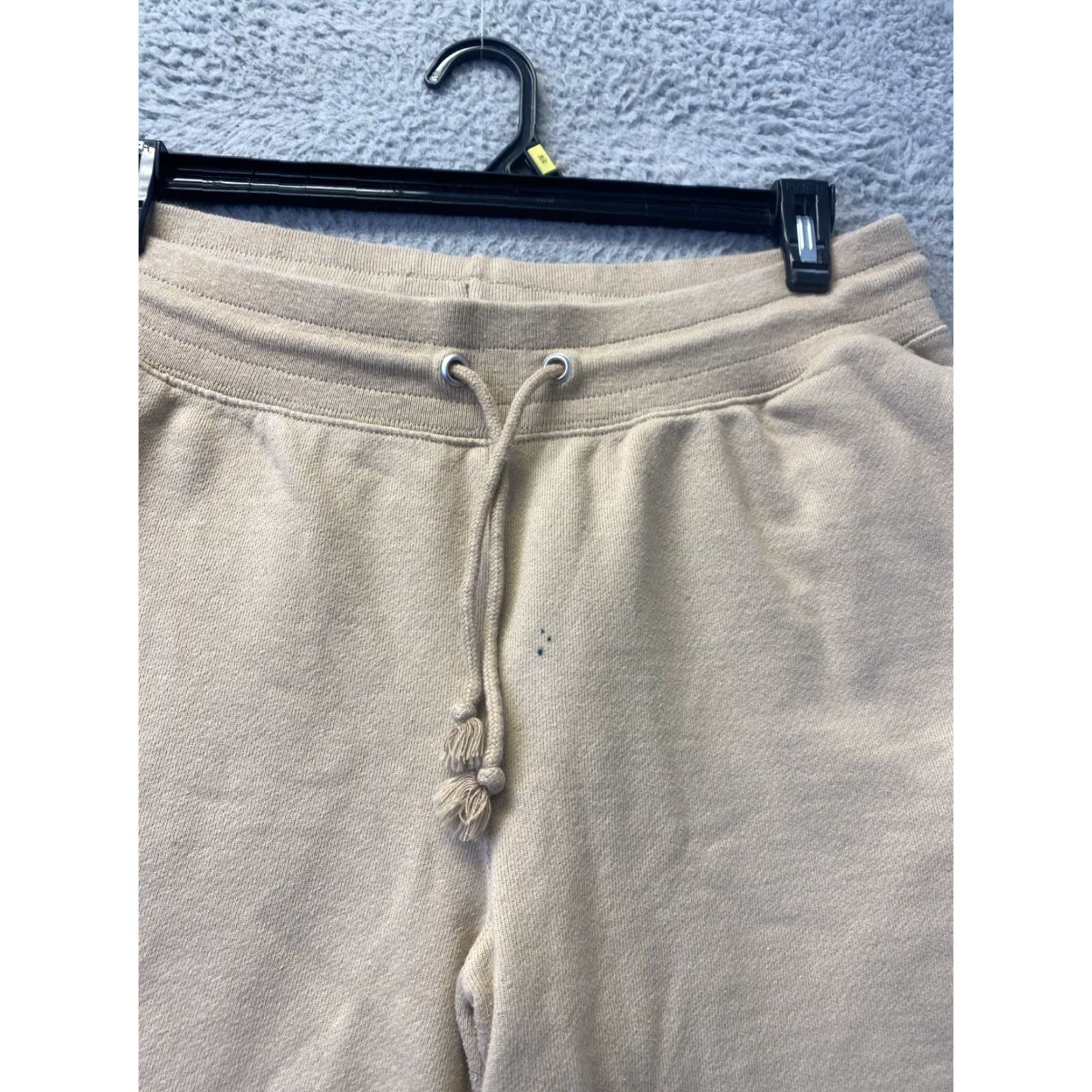 Champion CHAMPION Jogger Sweatpants Men XL Tan Athletic Activewear with Pockets Tie Drawstring Tailored Tapered Leg Mens XL Tan Joggers 157-1 Size US 36 / EU 52 - 4 Thumbnail