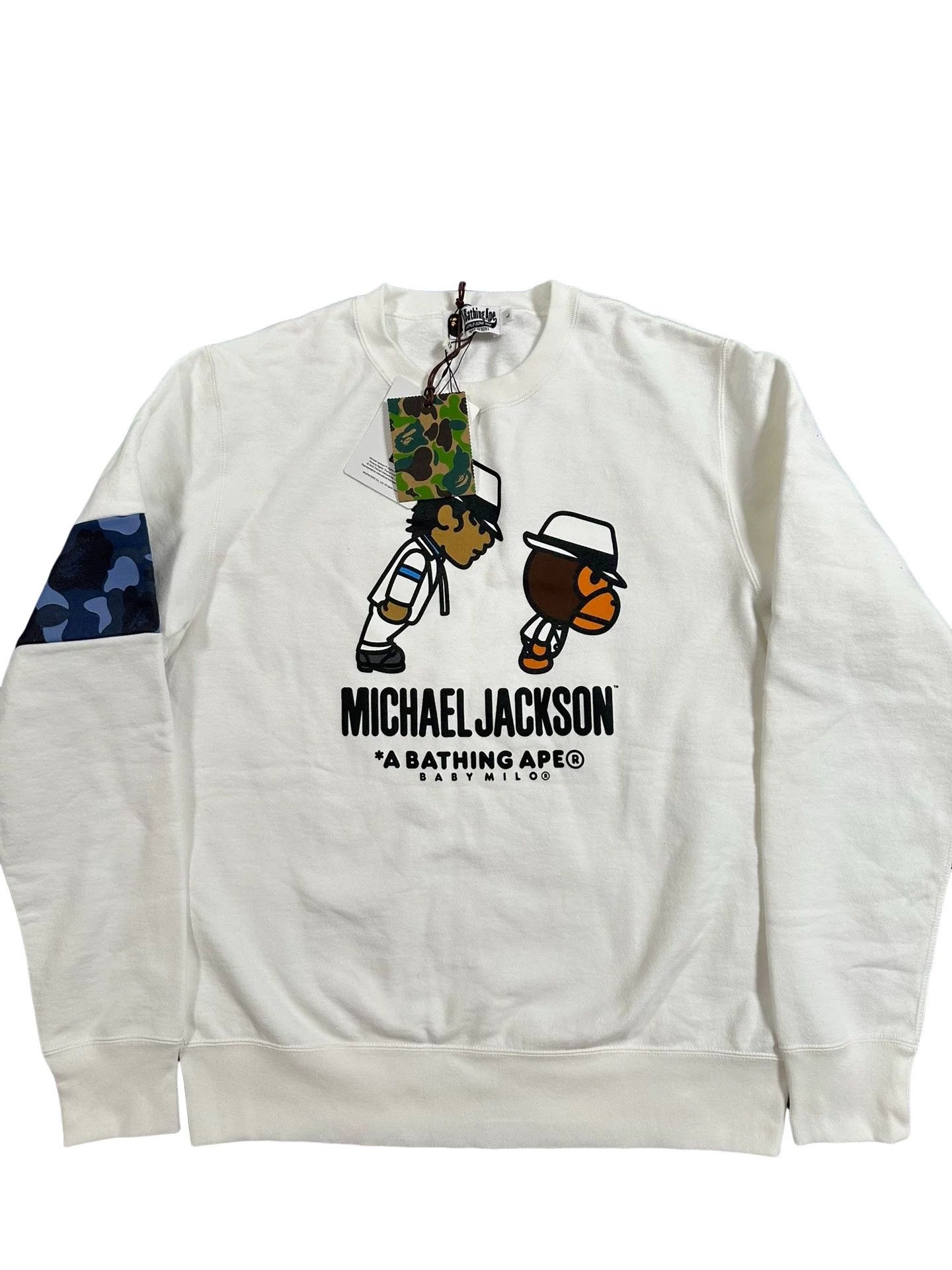 Bape Bape x Michael Jackson Graphic Sweatshirt Size L Size US L / EU 52-54 / 3 - 1 Thumbnail
