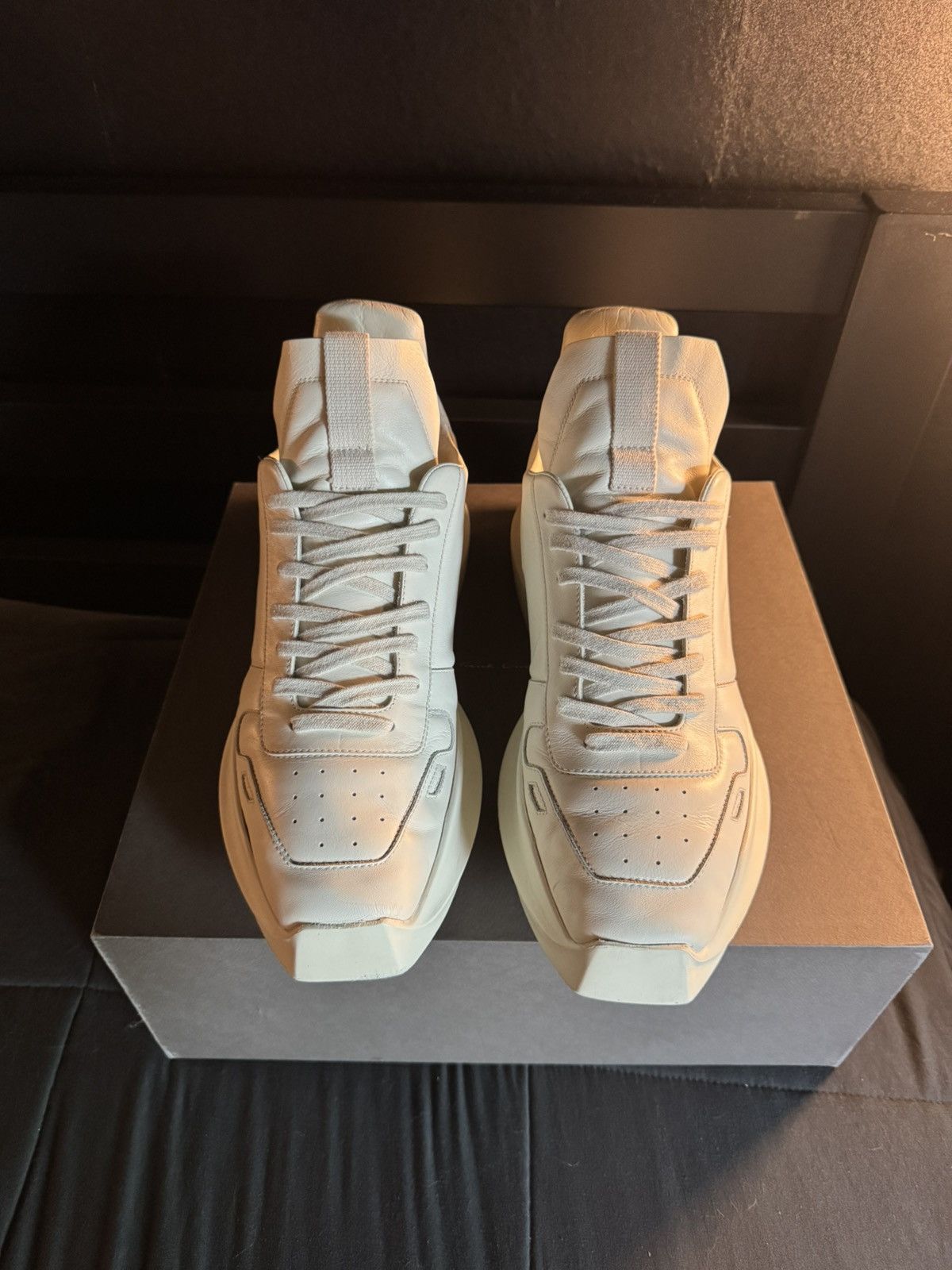 Rick Owens Rick Owens Geth Runner “Milk” Size US 12 / EU 45 - 7 Thumbnail