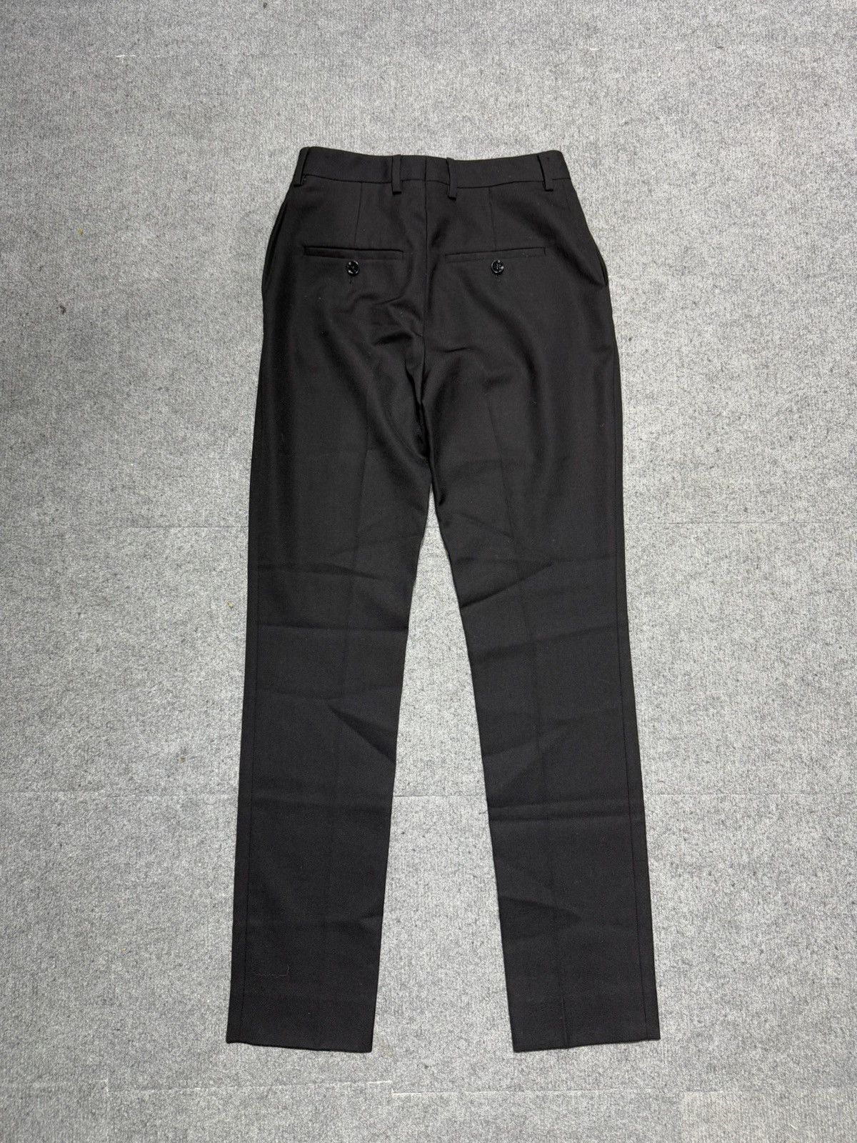 Celine × Hedi Slimane Hedi slimane 19AW Celine Wool Slacks Pants Size 24" / US 00 / IT 34 - 2 Thumbnail