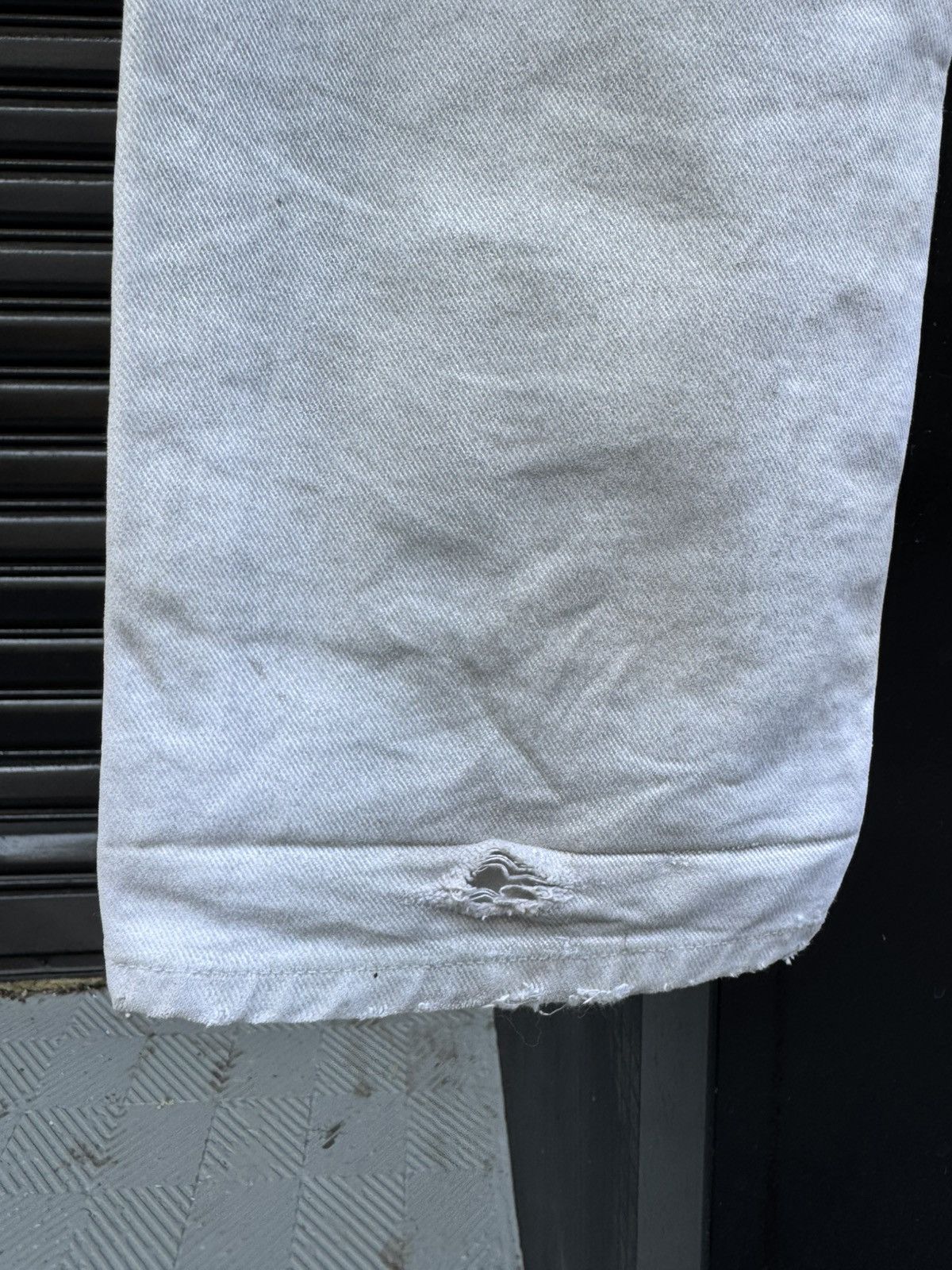Helmut Lang Helmut Lang SS03 Painter Dirty White Classic 5 Pocket Denim Size US 30 / EU 46 - 12 Thumbnail