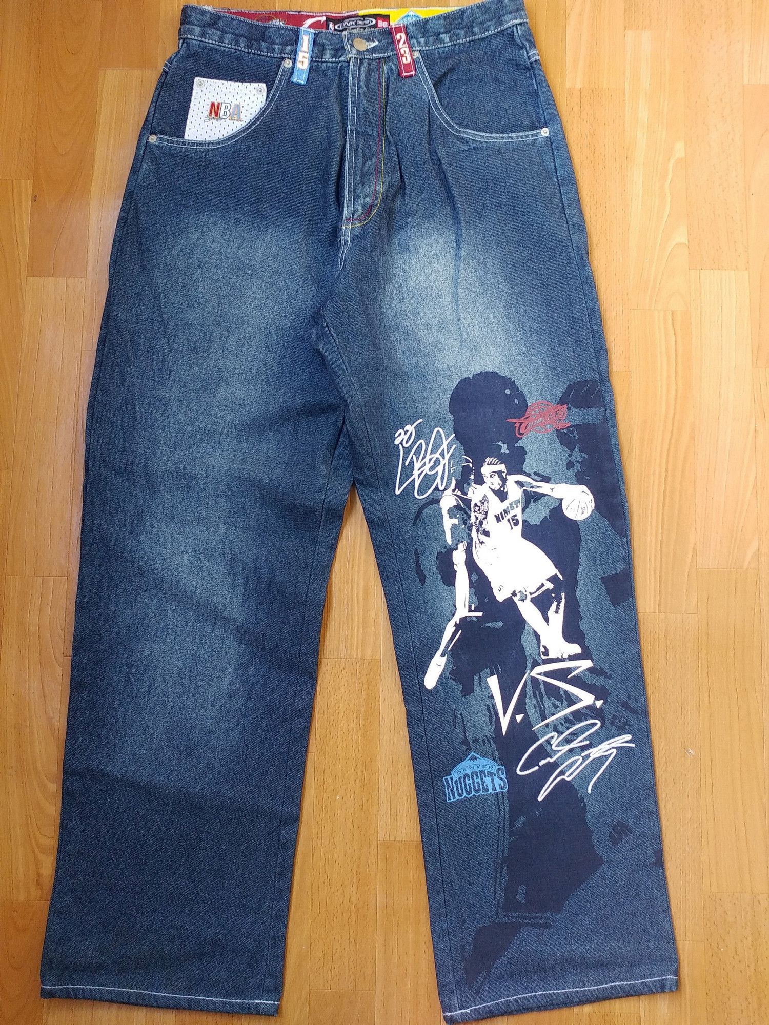 NBA NBA jeans, vintage UNK basketball, Cleveland Cavaliers W 32 Size US 32 / EU 48 - 2 Thumbnail