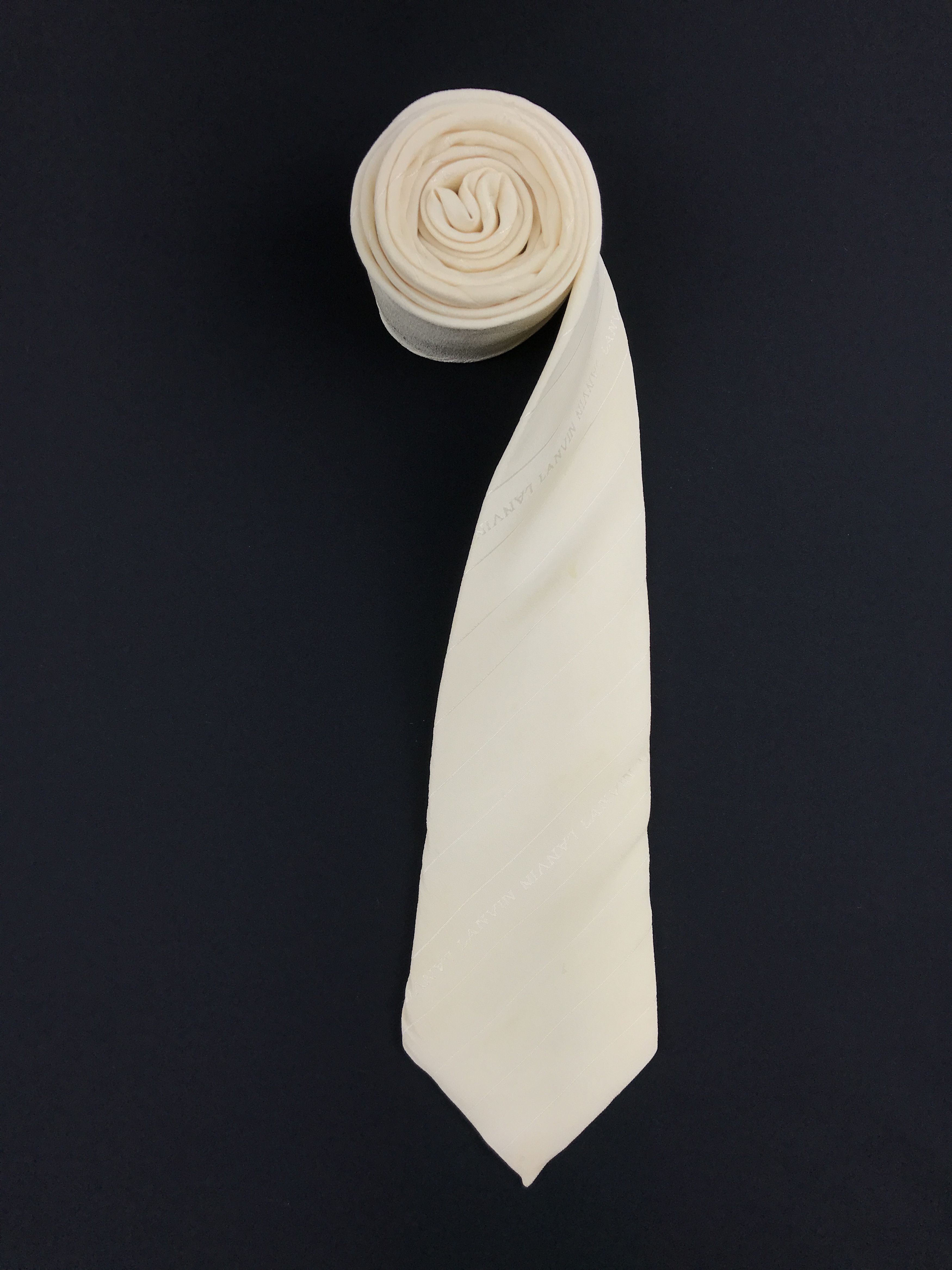 Lanvin × Vintage Vintage Lanvin Silk Necktie Size ONE SIZE - 2 Thumbnail