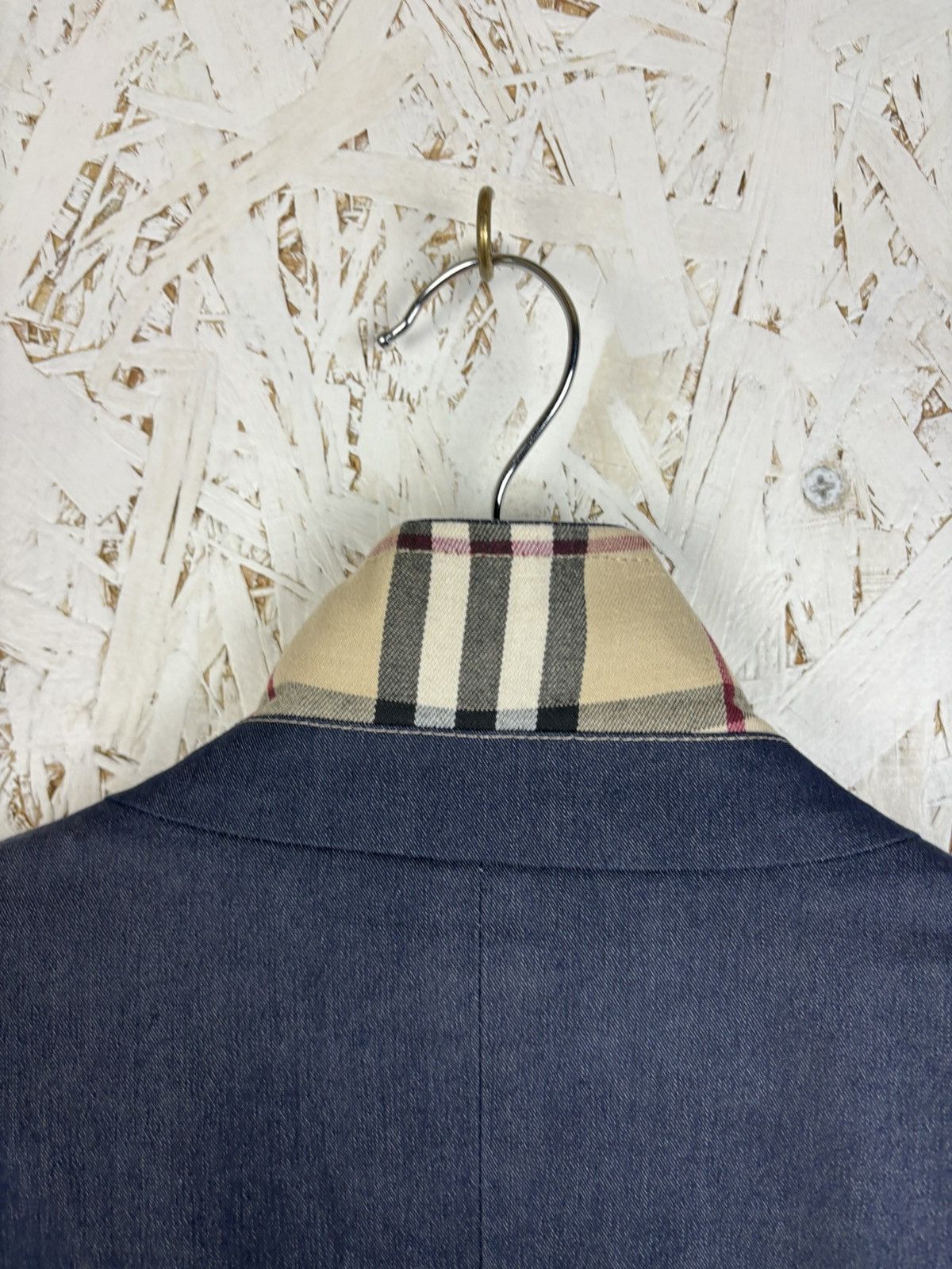 Burberry Burberry Blue Denim Style Blazer Jacket Size L / US 10 / IT 46 - 6 Thumbnail
