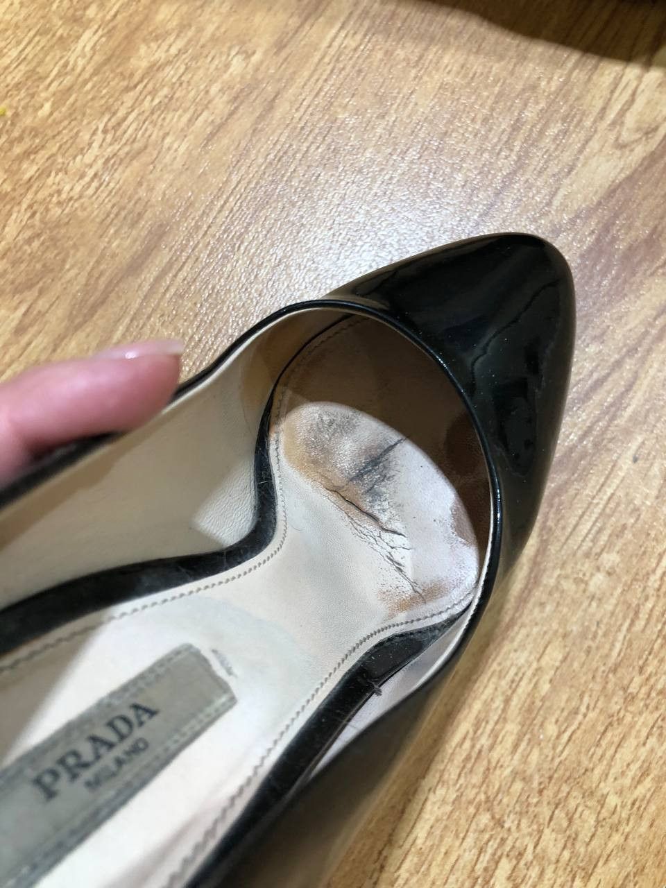 Prada Luxury Prada Black High Heels Size US 8.5 / IT 38.5 - 7 Thumbnail