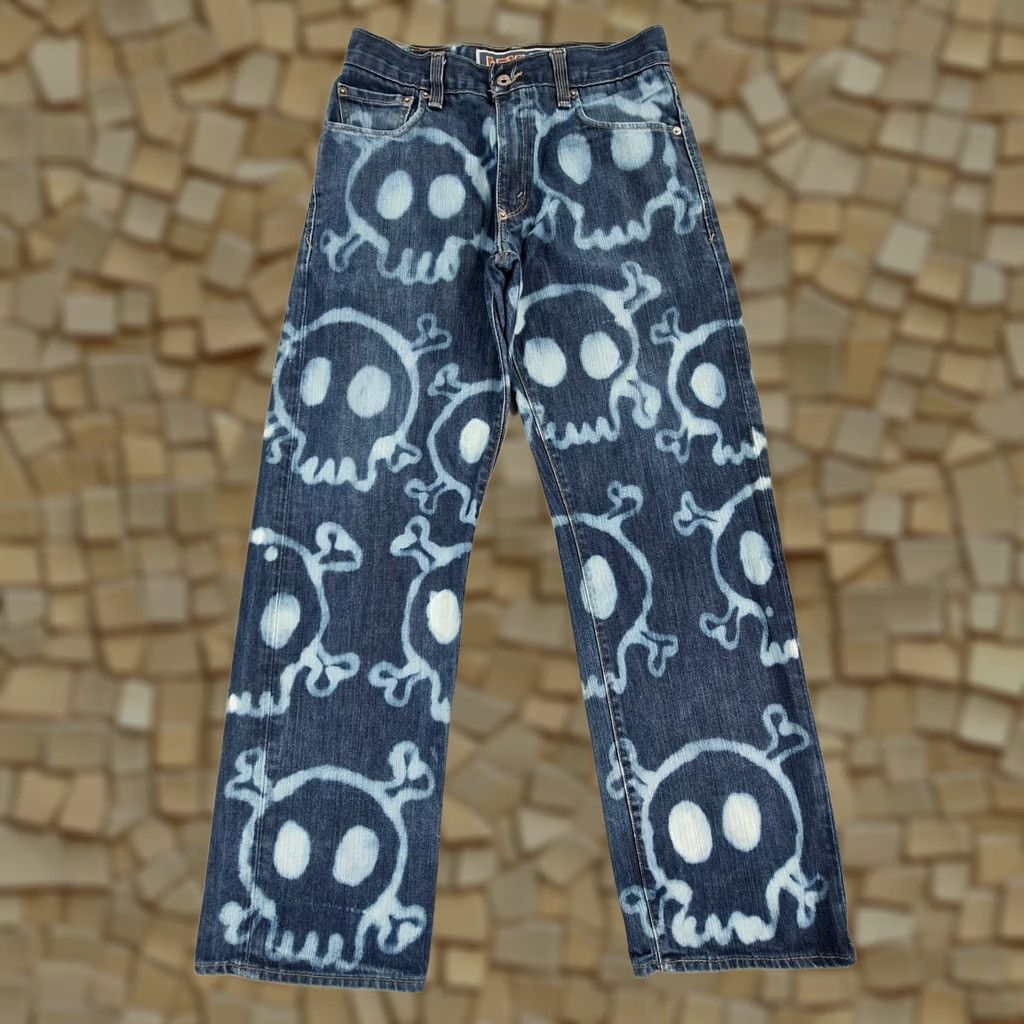 Levi's Levi's 559 Jeans Blue W30 L31 Relaxed Straight Skull Denim Mens Jeans Size US 30 / EU 46 - 1 Thumbnail
