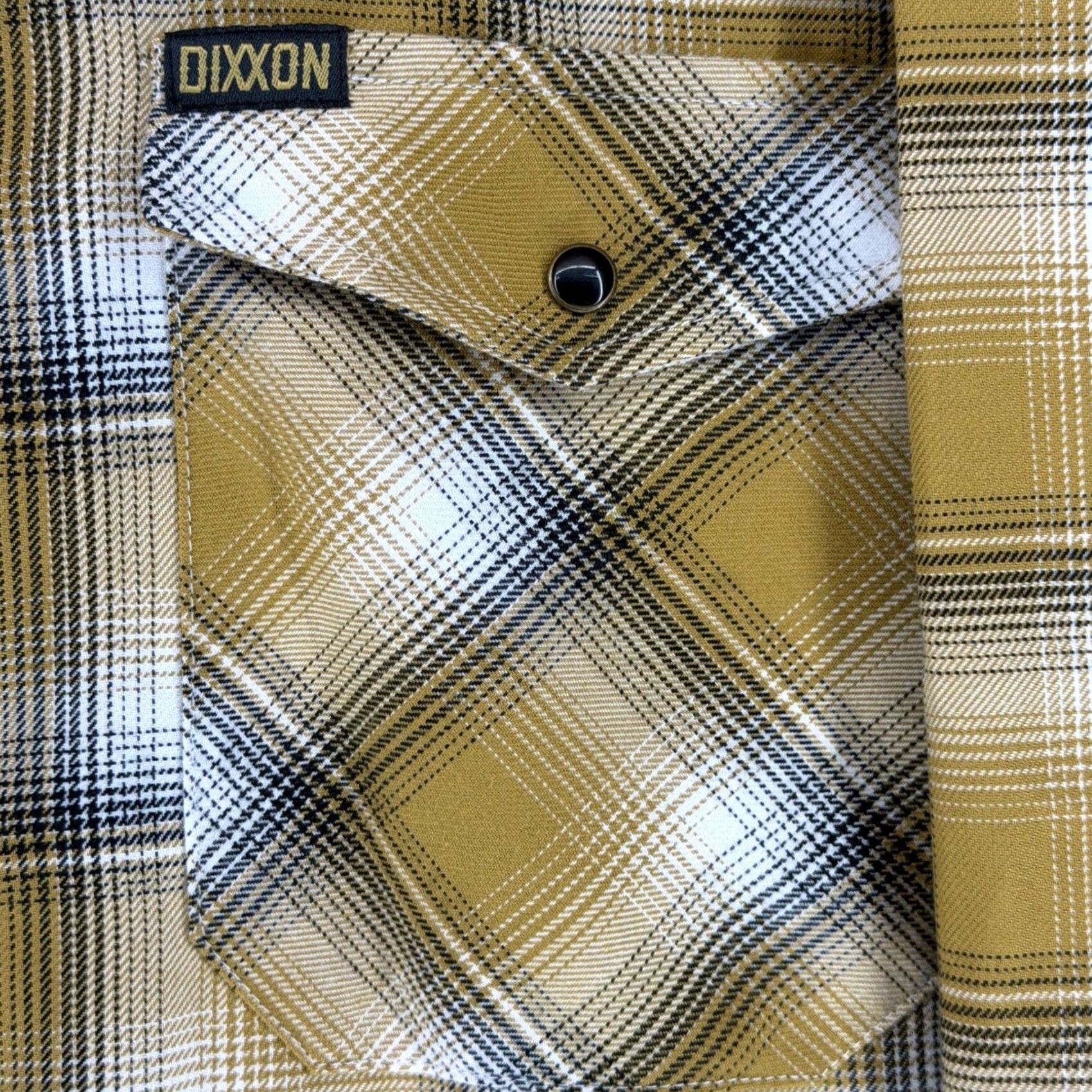 Vintage Dixxon Flannel Company The Sutter Plaid Shirt Men 3X Mustard Yellow D-Tech Blend Shirt Size US XXL / EU 58 / 5 - 4 Thumbnail