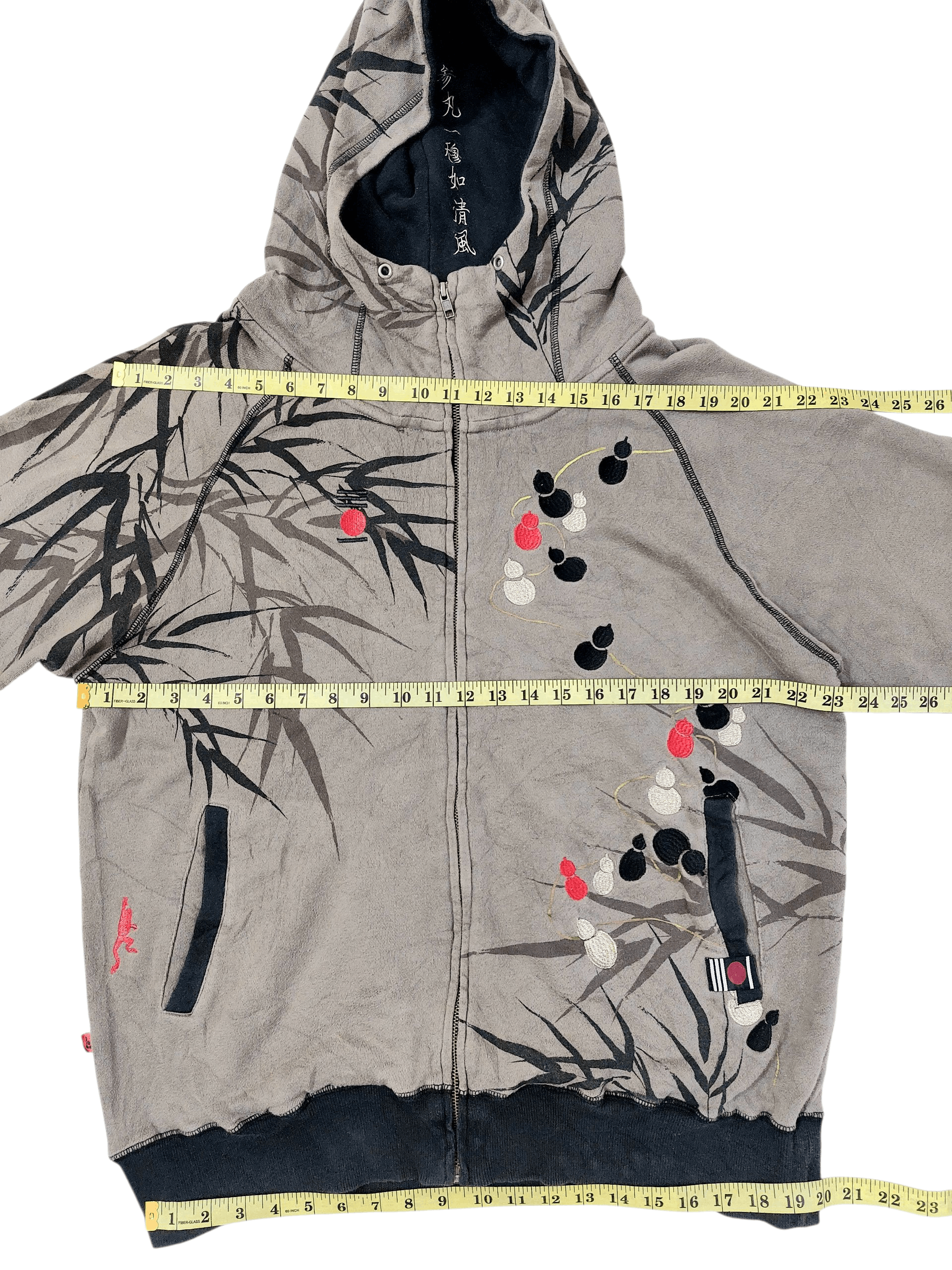 Vintage Sanmaruichi Embroidery Japanese Culture Hoodies Size US XL / EU 56 / 4 - 22 Thumbnail