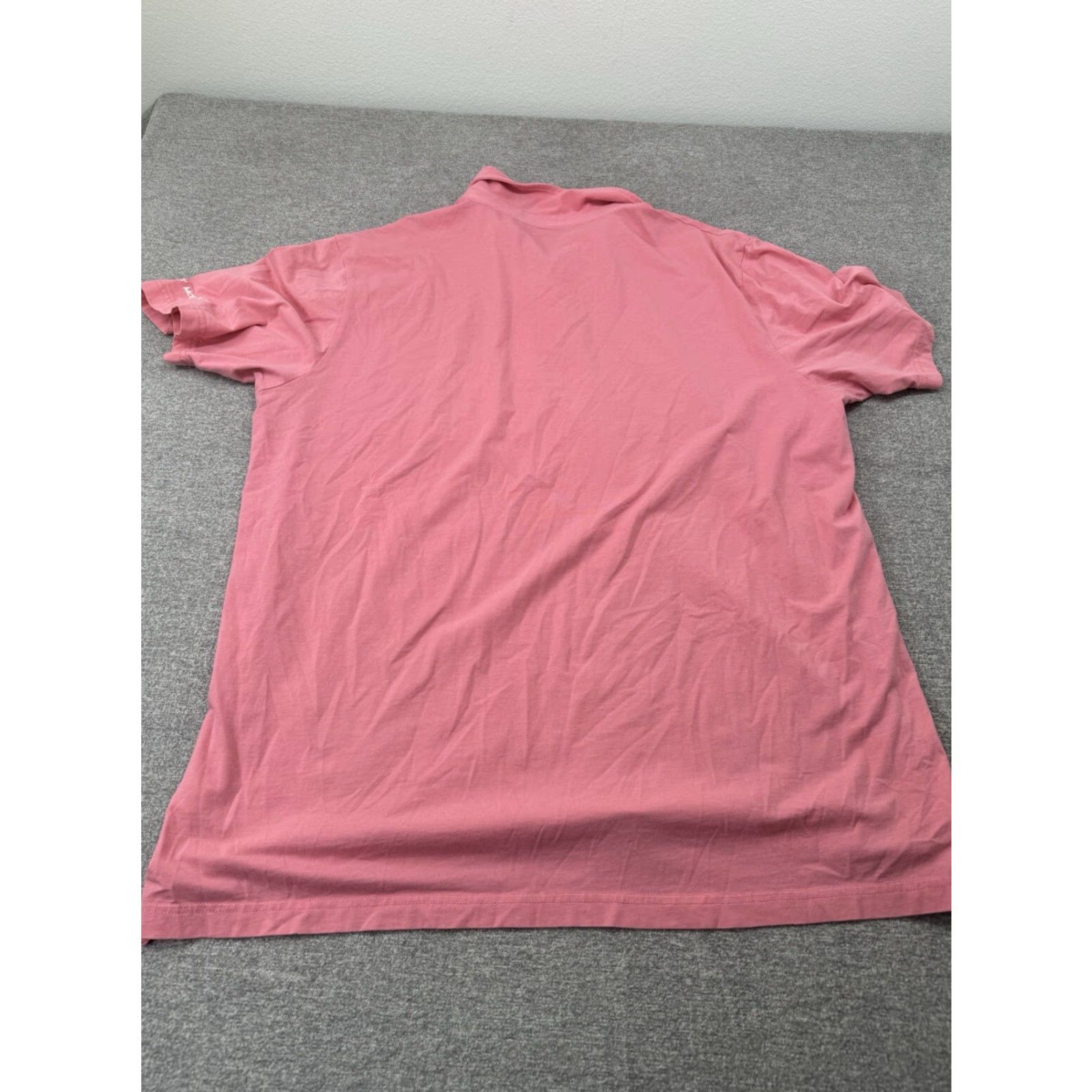 Peter Millar Peter Millar Seaside Wash Polo Shirt XXL Mens Orange Short Sleeve Polo Shirt Polo Shirt Mens Orange 2XL Performance Golf Casual Activewear Bones: N/A Size US XXL / EU 58 / 5 - 6 Thumbnail