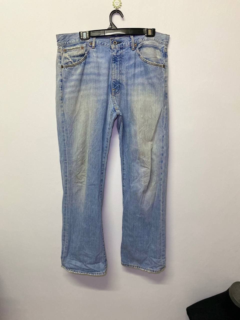 Polo Ralph Lauren polo jeans ralph lauren light wash denim nice design Size US 36 / EU 52 - 2 Thumbnail