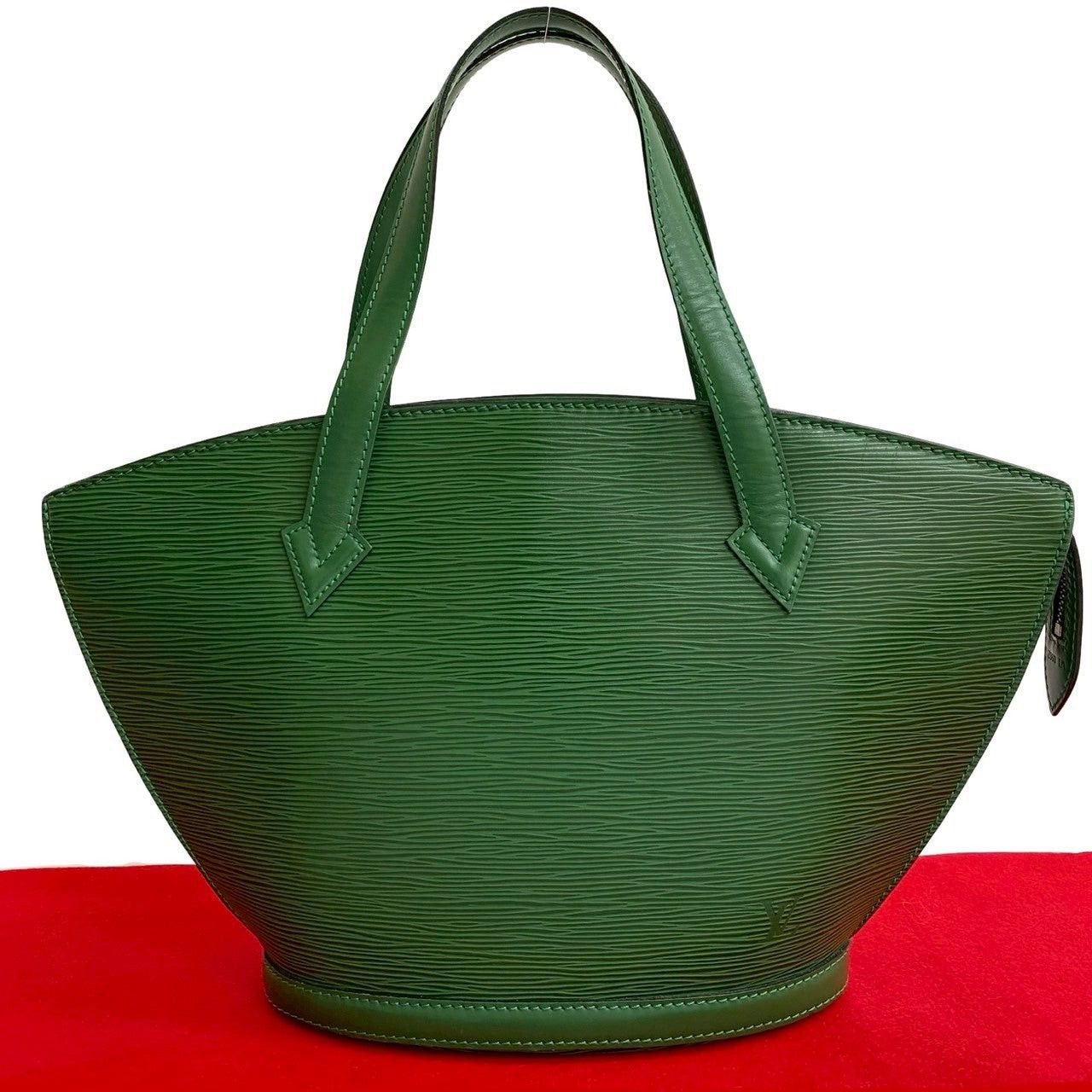 Louis Vuitton Louis Vuitton Handbag Green Leather Size ONE SIZE - 1 Thumbnail