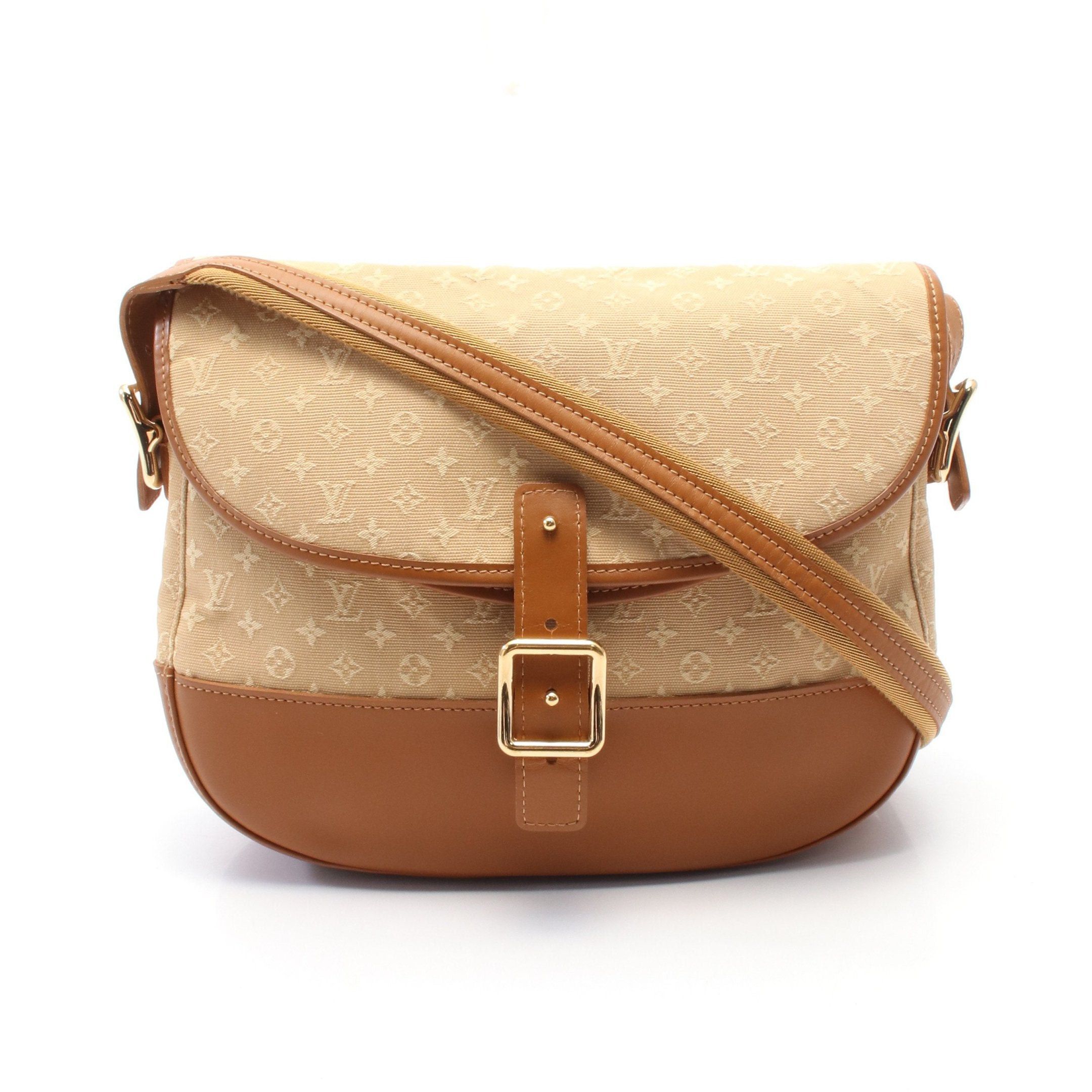 Louis Vuitton Louis Vuitton Belanger Monogram Mini Shoulder Bag Canvas Leather Beige Size ONE SIZE - 1 Thumbnail