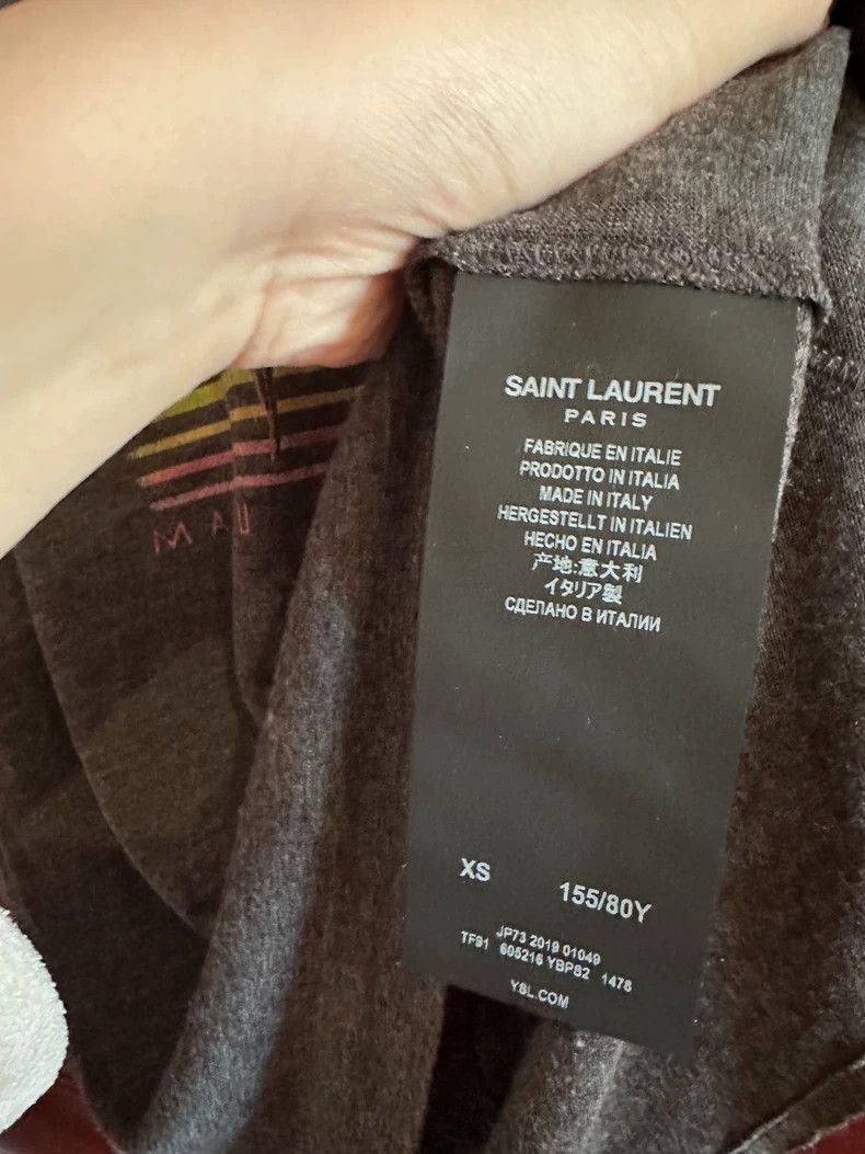 Yves Saint Laurent Saint Laurent Spring/Summer Grey Printed Relaxed Women's C Size XS / US 0-2 / IT 36-38 - 5 Thumbnail