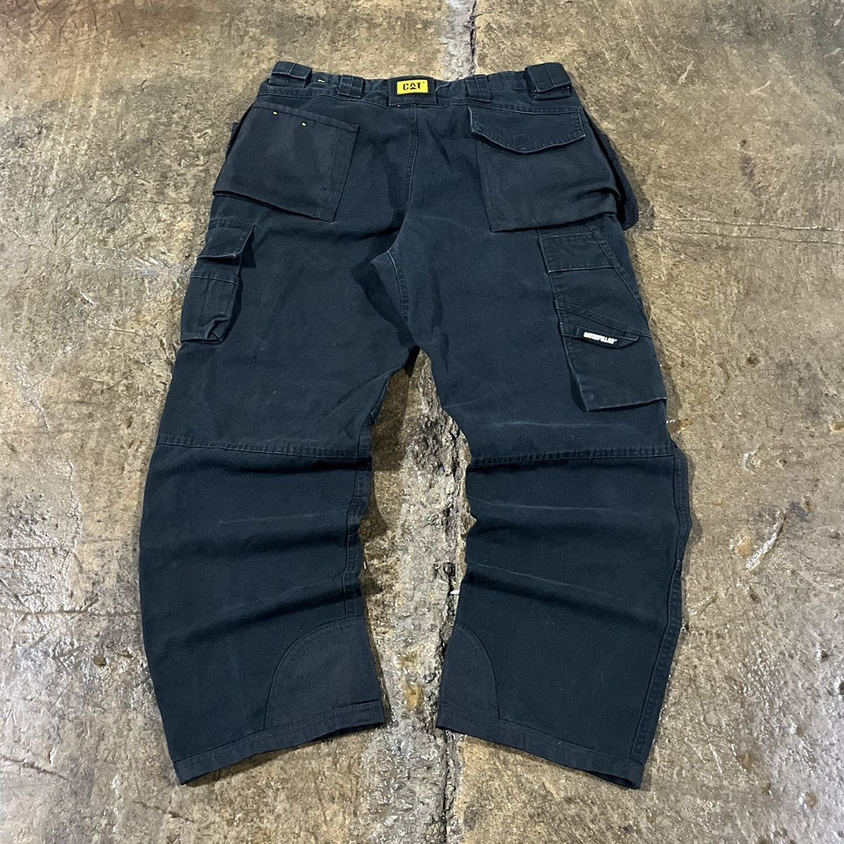 Carhartt × Vintage Crazy Y2K Carhartt Style Cargo Carpenter Workwear Pants Size US 34 / EU 50 - 1 Thumbnail
