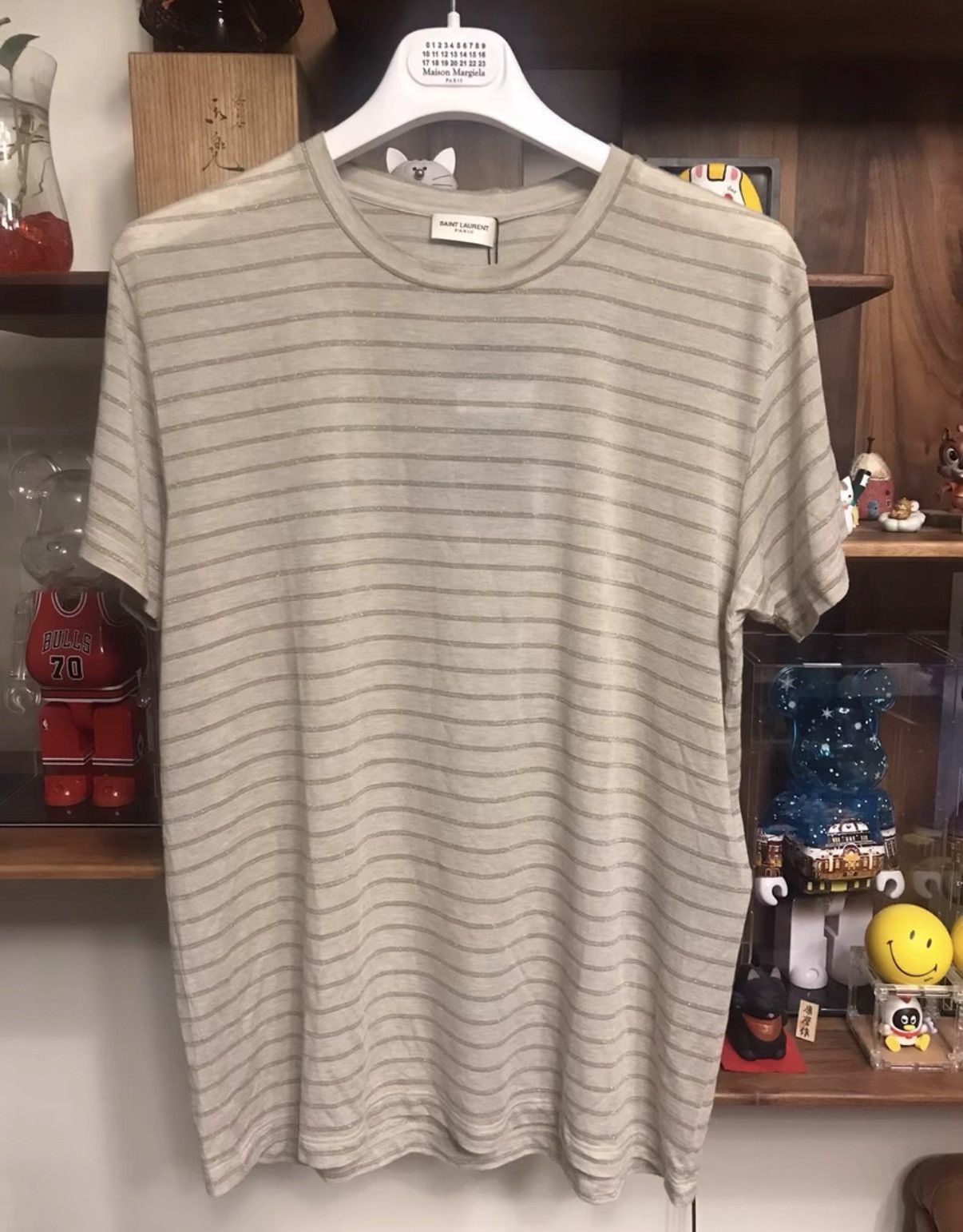Saint Laurent Paris Saint Laurent Paris Short-Sleeve T-Shirt Size US M / EU 48-50 / 2 - 1 Thumbnail