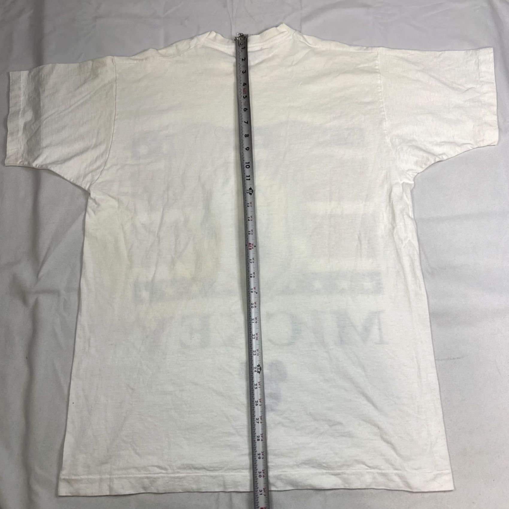 Mickey Unlimited VINTAGE Mickey Unlimited USA TShirt Mickey Mouse Men XL White Cotton Short Sleeve Crew Neck Graphic Print USA Theme Size US XL / EU 56 / 4 - 7 Thumbnail